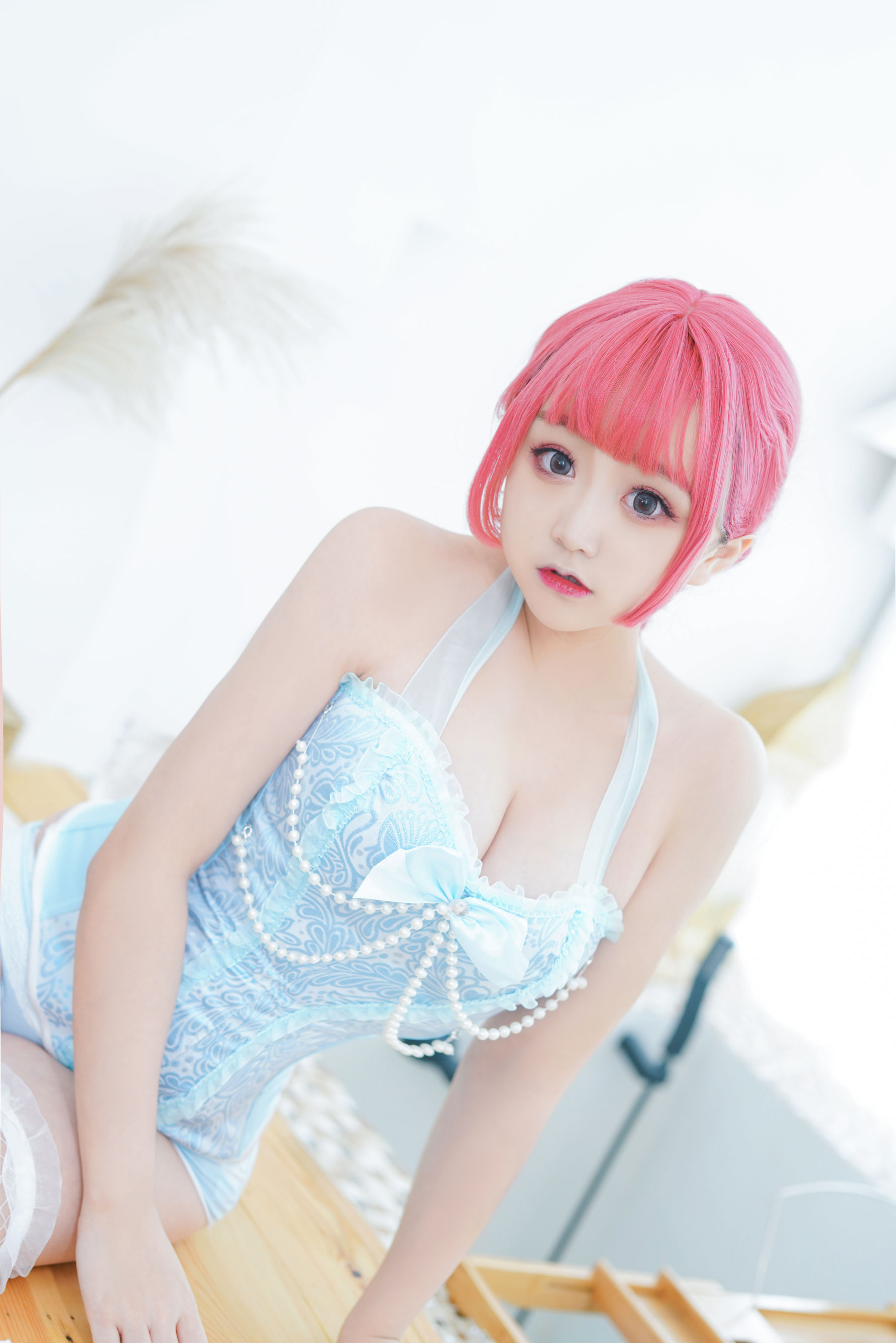 [福利COS] 动漫博主恩田直幸 - 蓝色束缚第15张