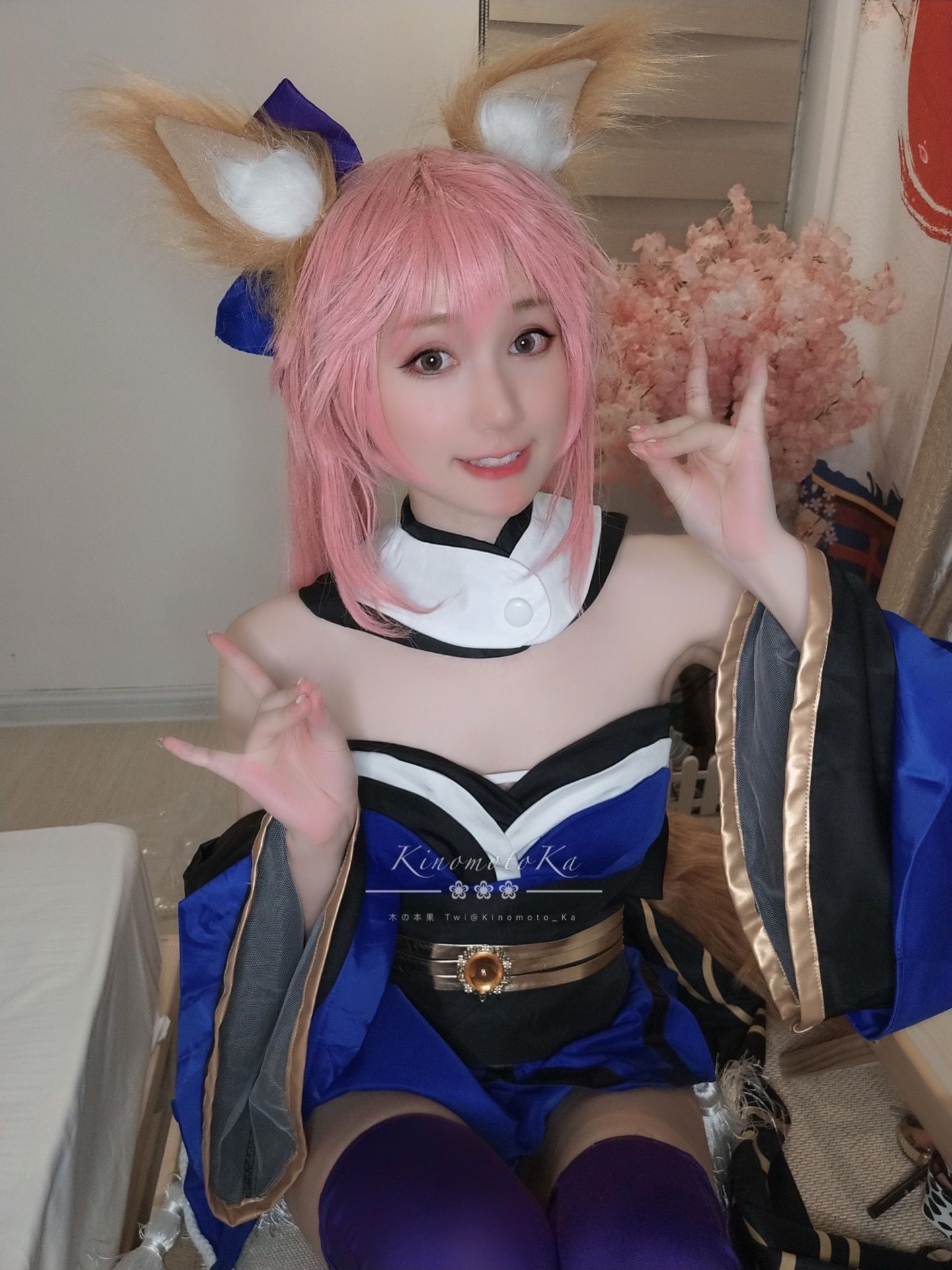 [福利COS] 木之本果 - 豹纹常服第9张