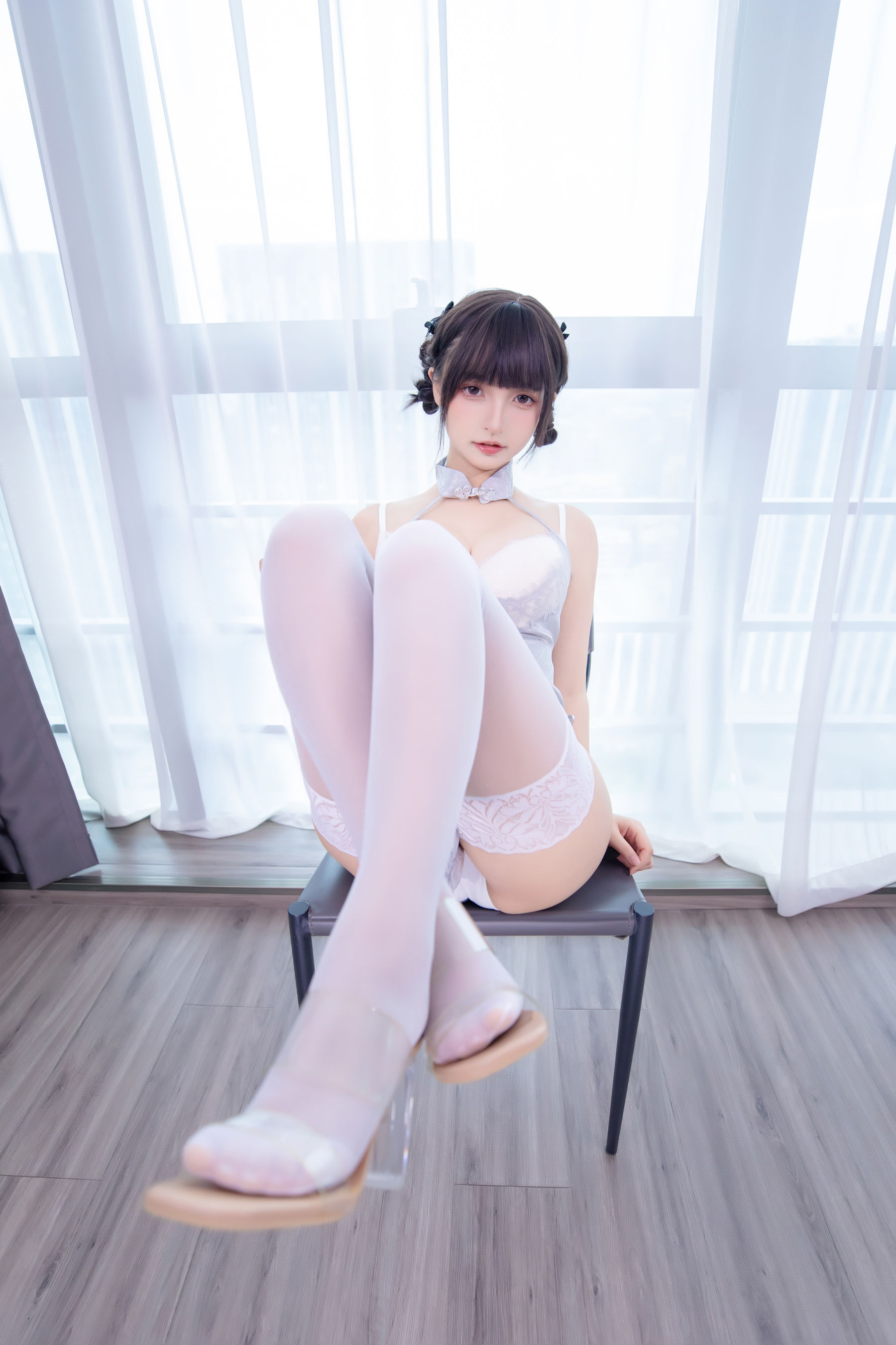 [福利COS] 萝莉神楽板真冬 雪糕小姐第9张