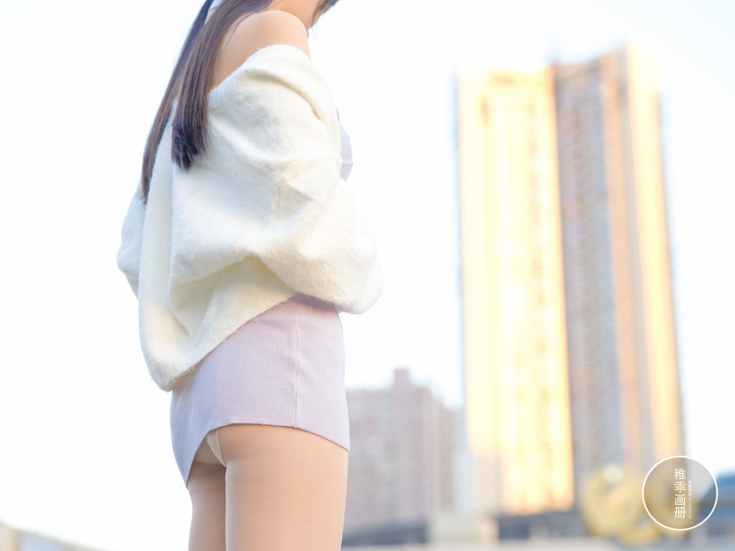 [福利COS] 柴系小乖(稚乖画册) - 夜夜 天台停车场肉丝 Lolita第23张