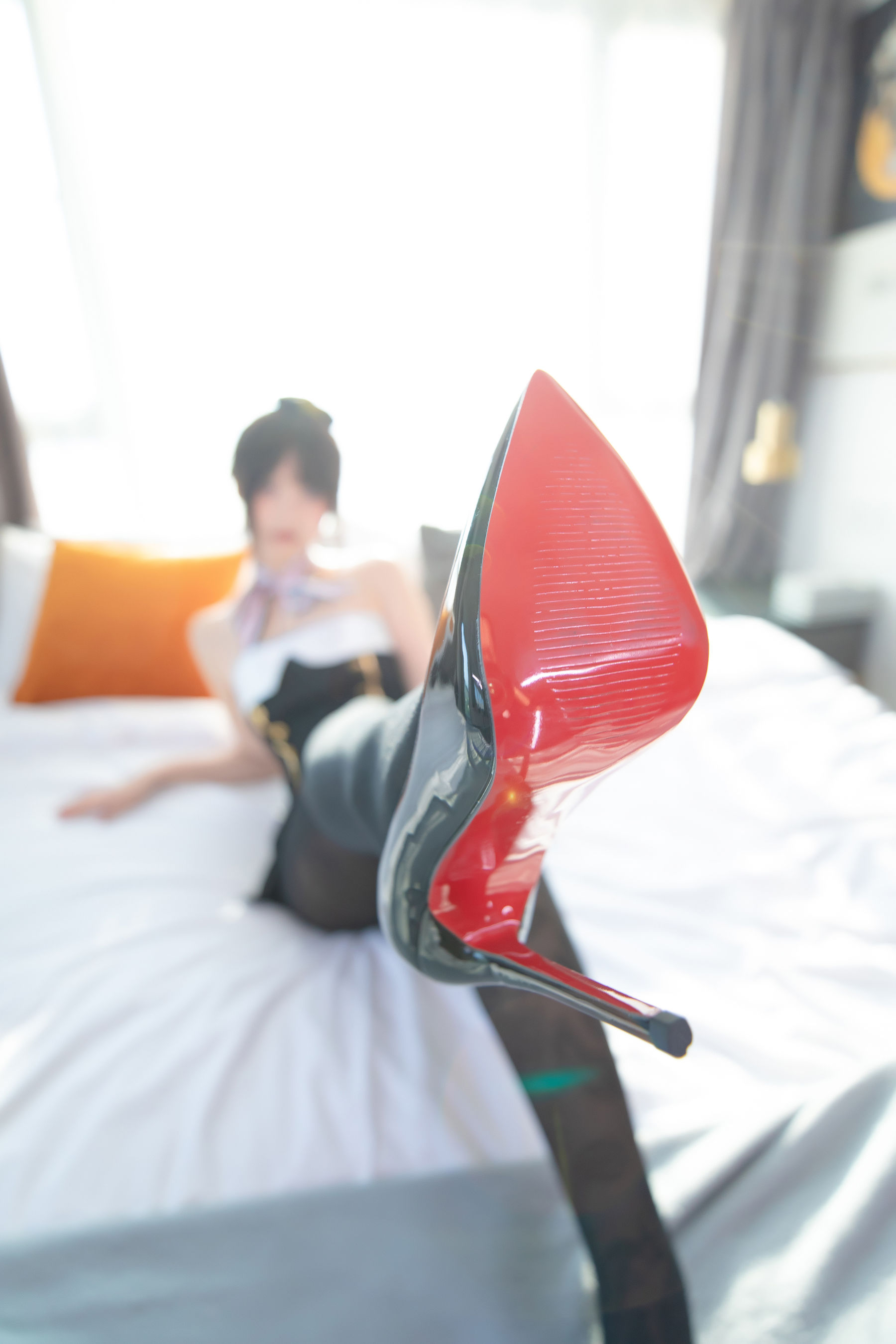 [福利COS] 萝莉神楽板真冬 空中邂逅第7张