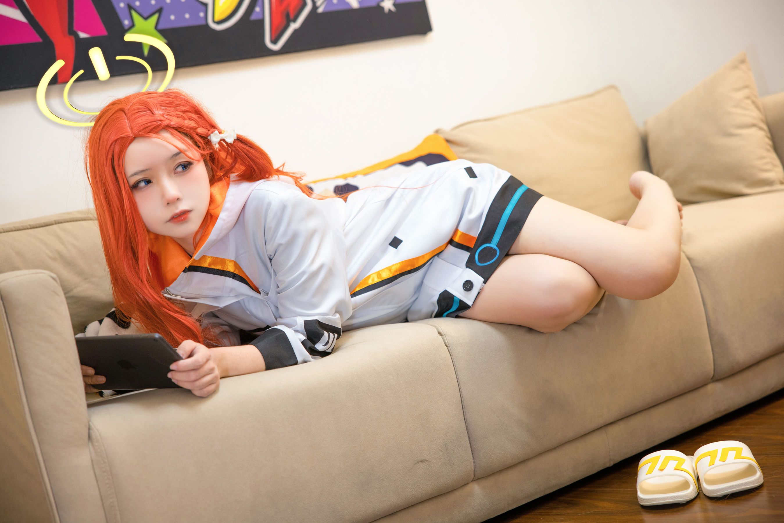 [福利COS] 动漫博主G44不会受伤 - 碧蓝档案 花岡柚子第8张