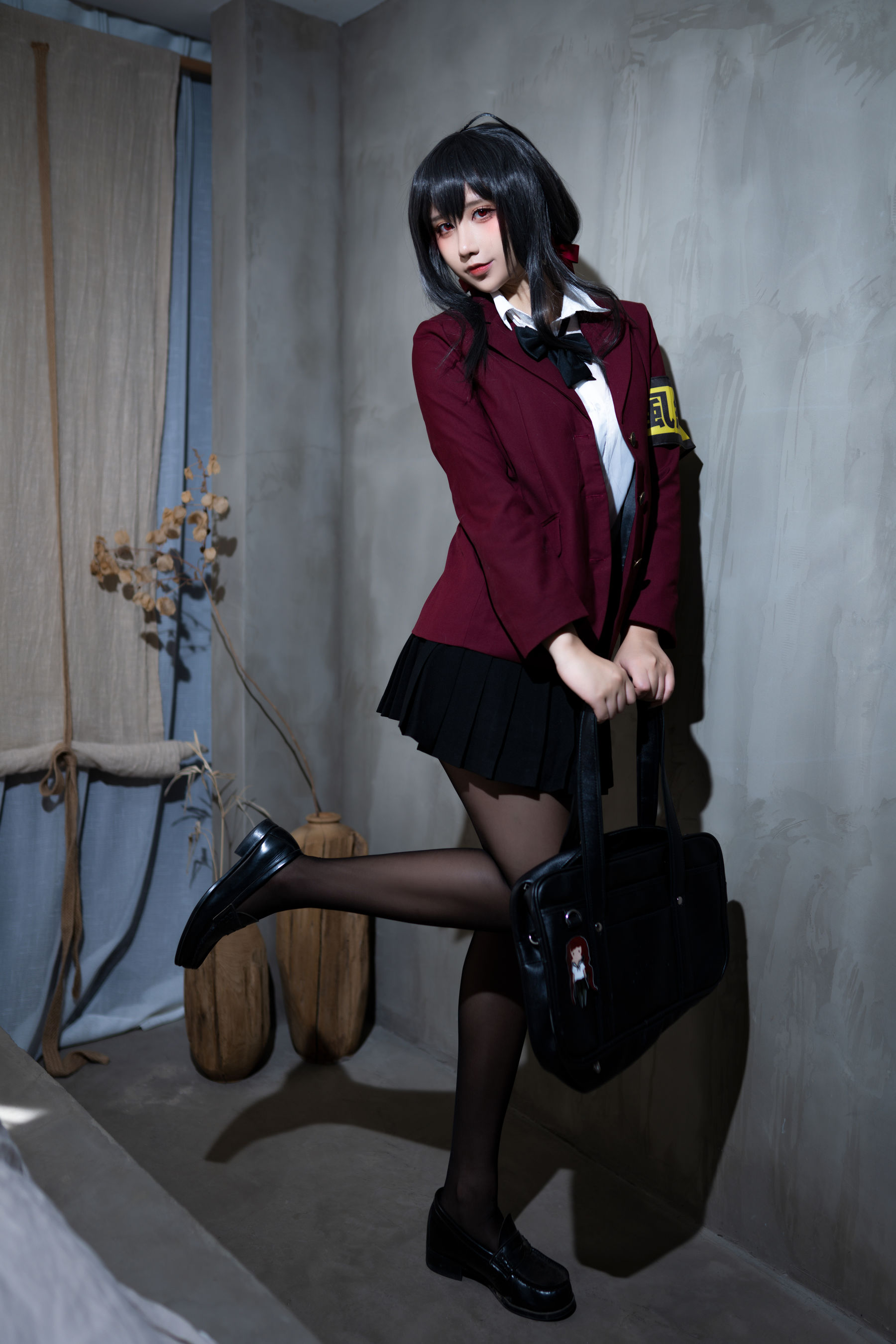 [福利COS] 动漫博主九曲Jean - 大凤风纪委员第3张