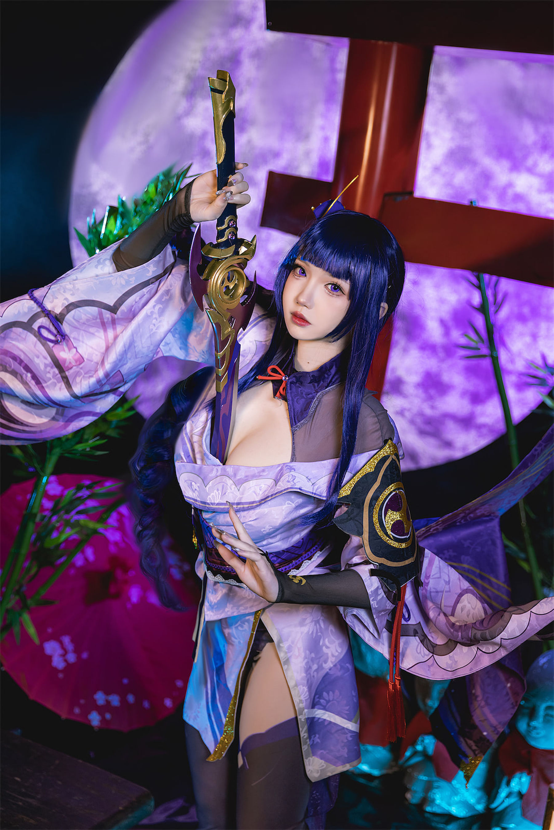 [福利COS] 动漫博主雪晴Astra - 雷电将军第13张