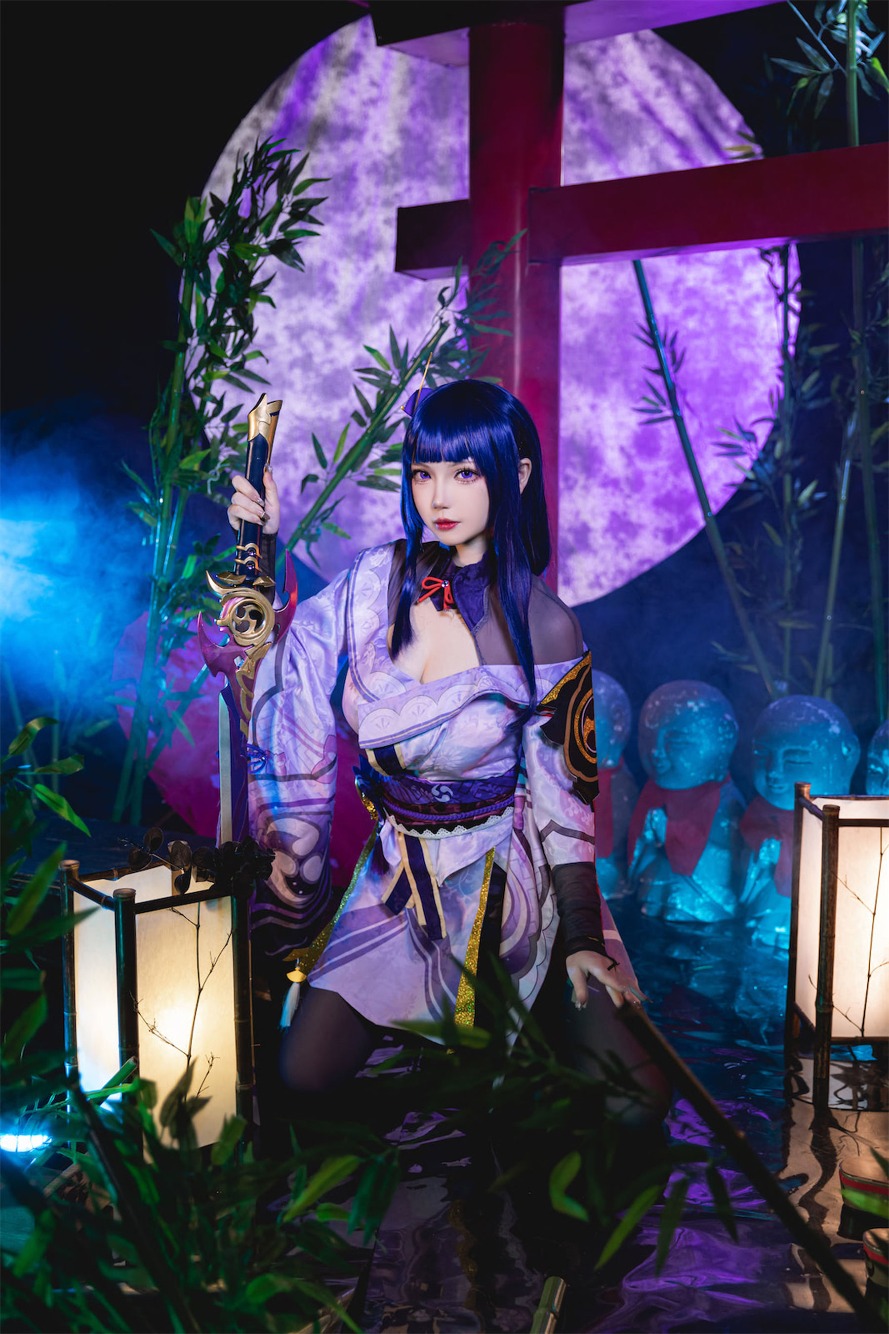 [福利COS] 动漫博主雪晴Astra - 雷电将军第15张