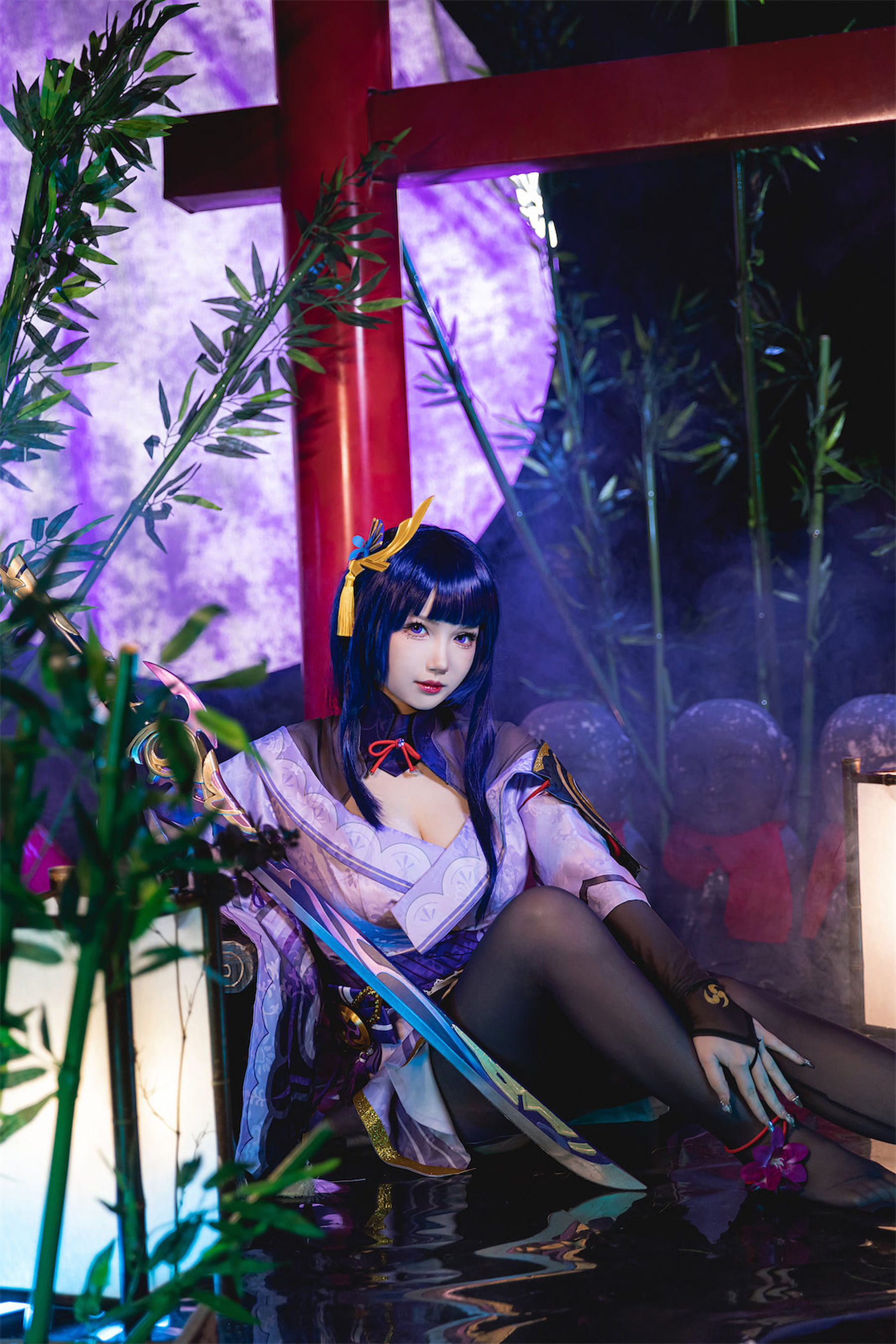 [福利COS] 动漫博主雪晴Astra - 雷电将军第16张