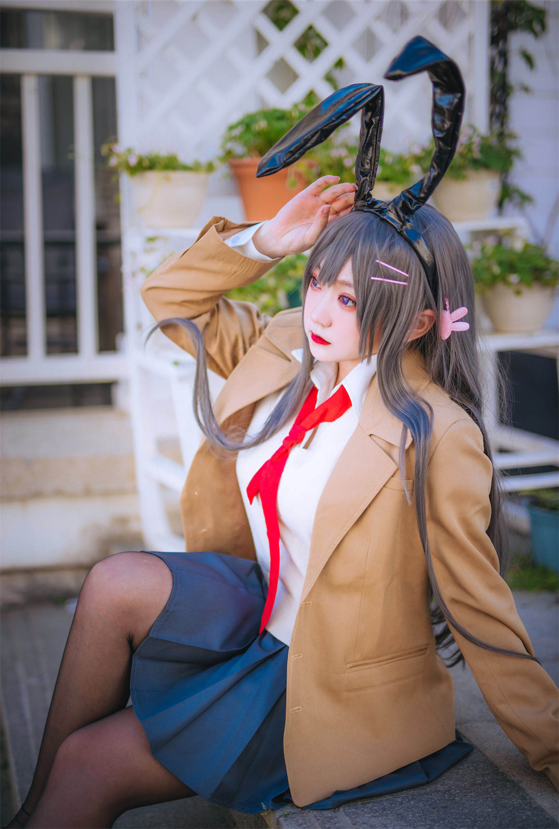 [福利COS] 动漫博主恩田直幸 - 麻衣学姐第1张