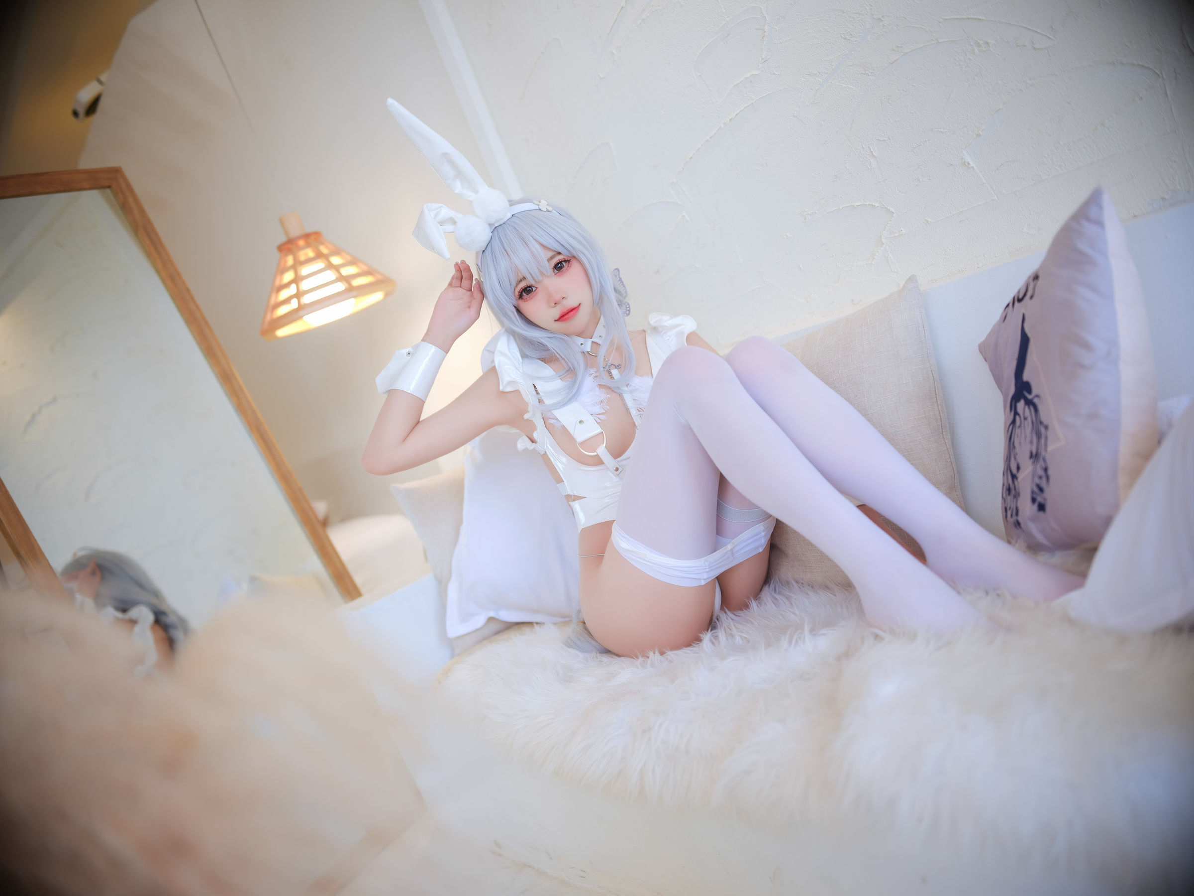 [福利COS] 咬一口兔娘 - 恶毒兔女郎第4张