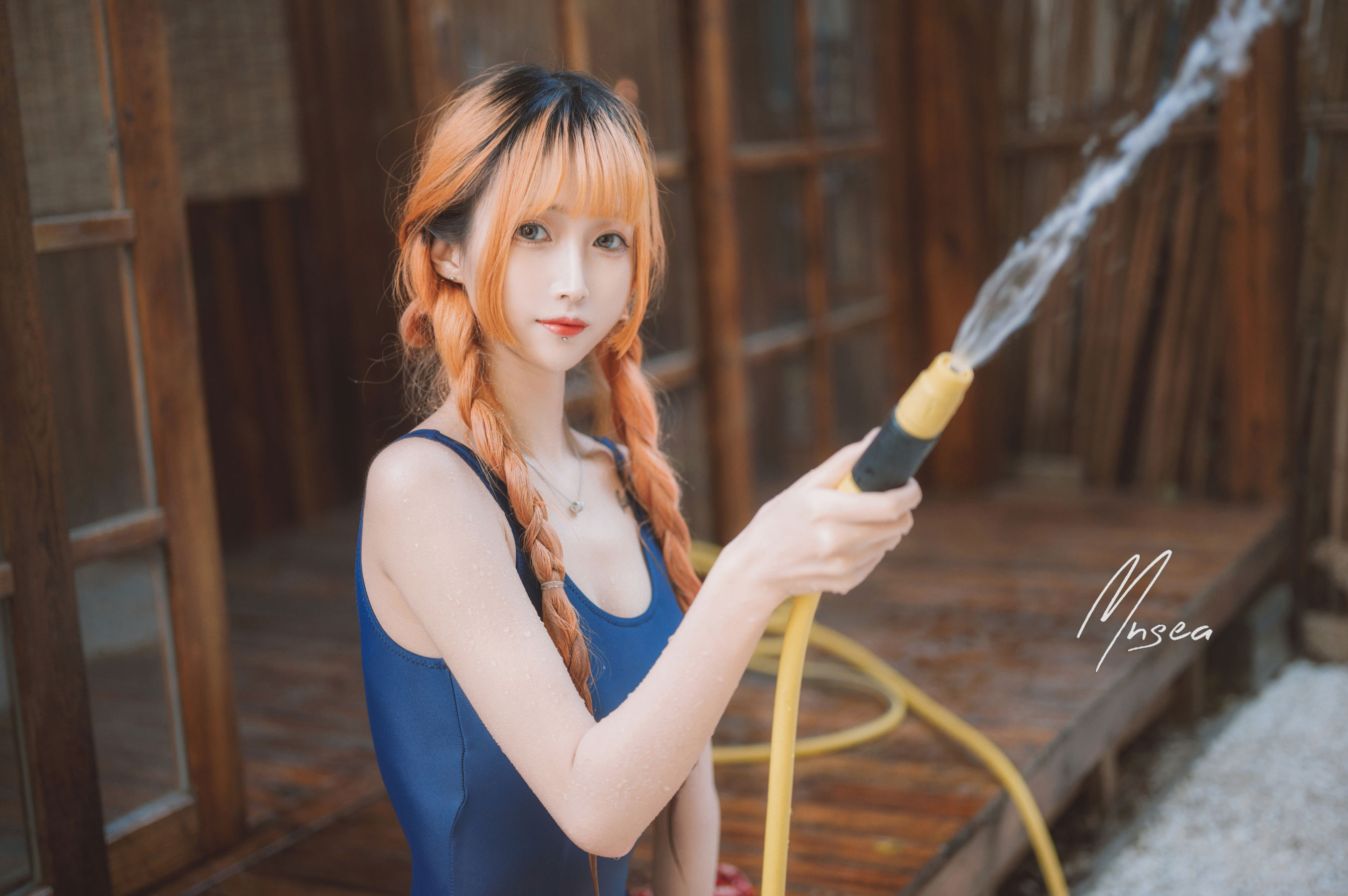 [福利COS] 妹抖青写真 - 死库水第9张