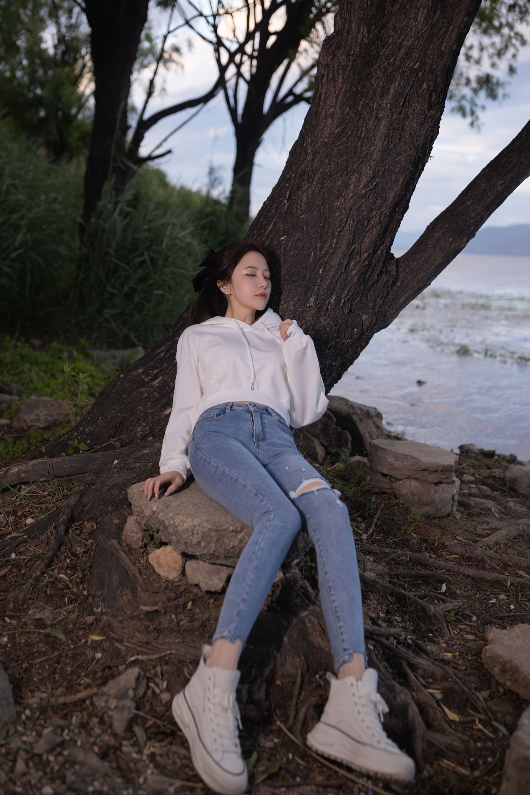 [福利COS] 鱼子酱 牛仔情趣写真第7张