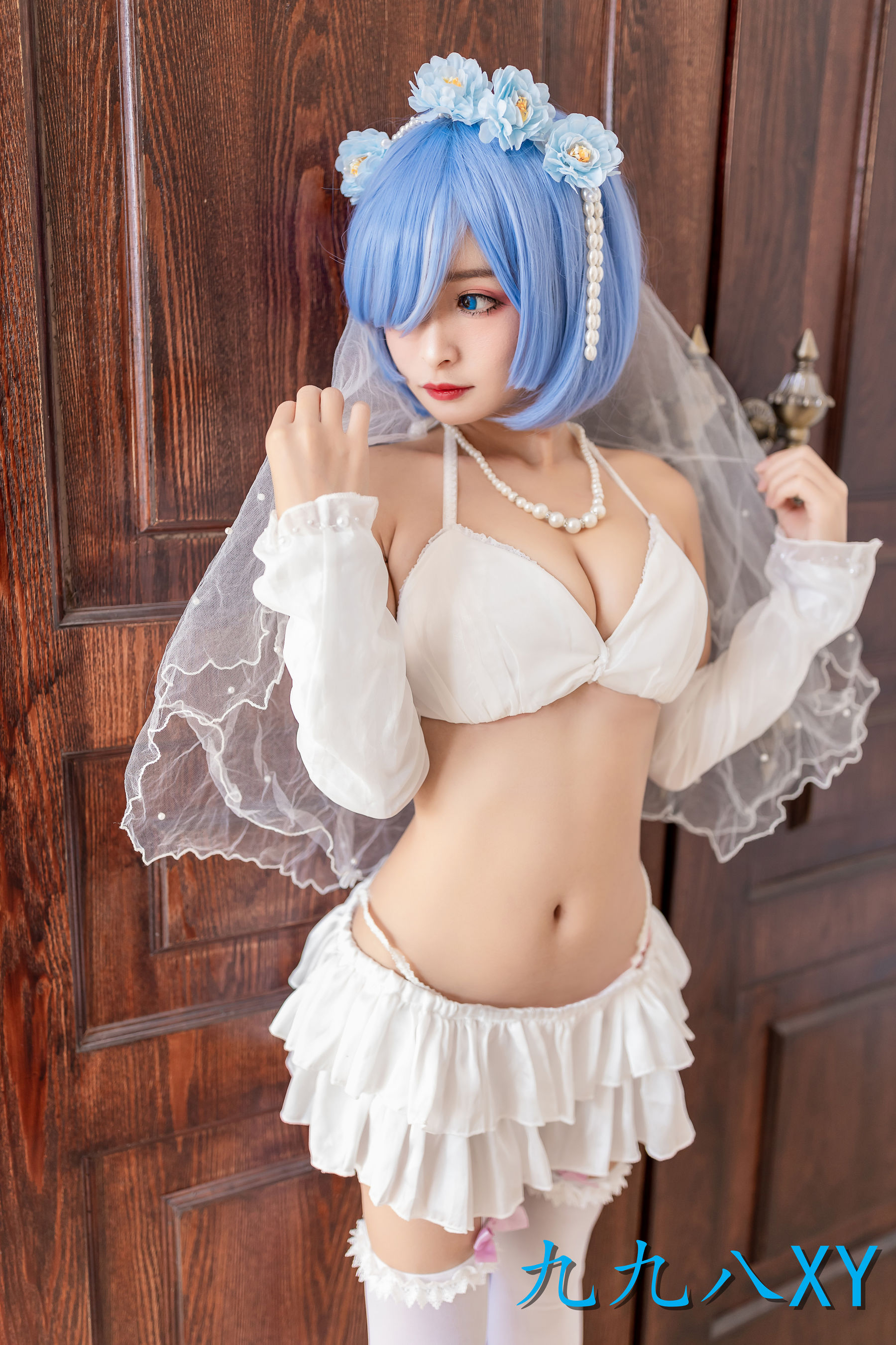 动漫博主九九八XY - 蕾姆花嫁第5张