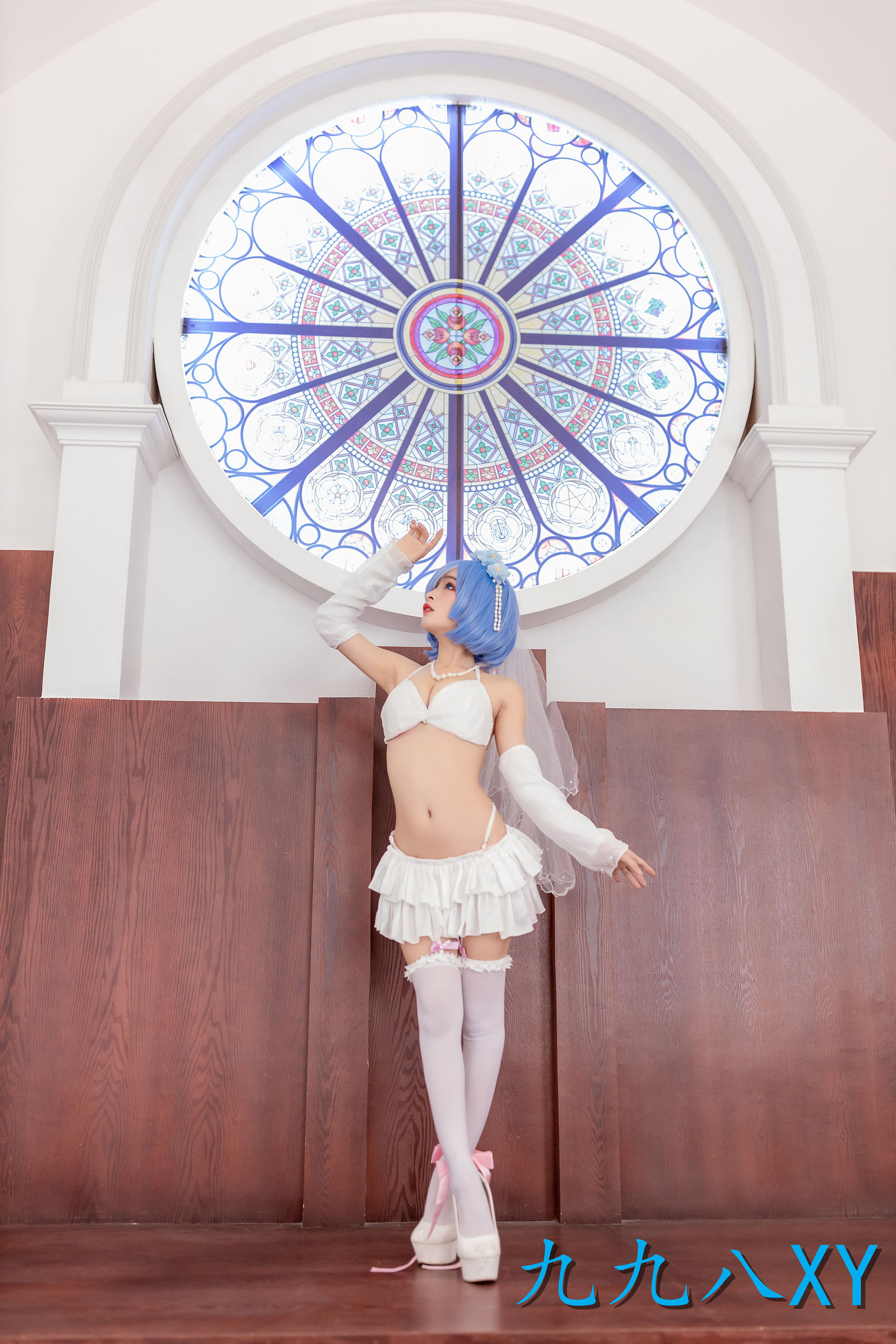 动漫博主九九八XY - 蕾姆花嫁第1张