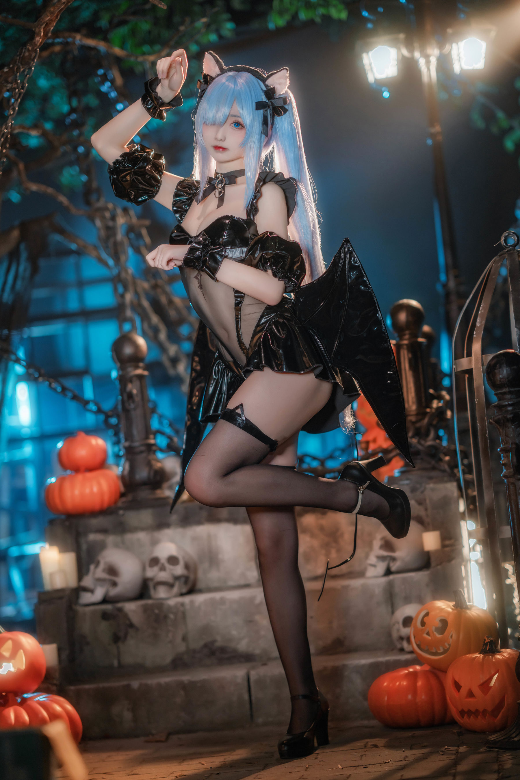 动漫博主大大卷卷小卷 - 碧蓝航线雅努斯 万圣喵喵惊悚夜第5张