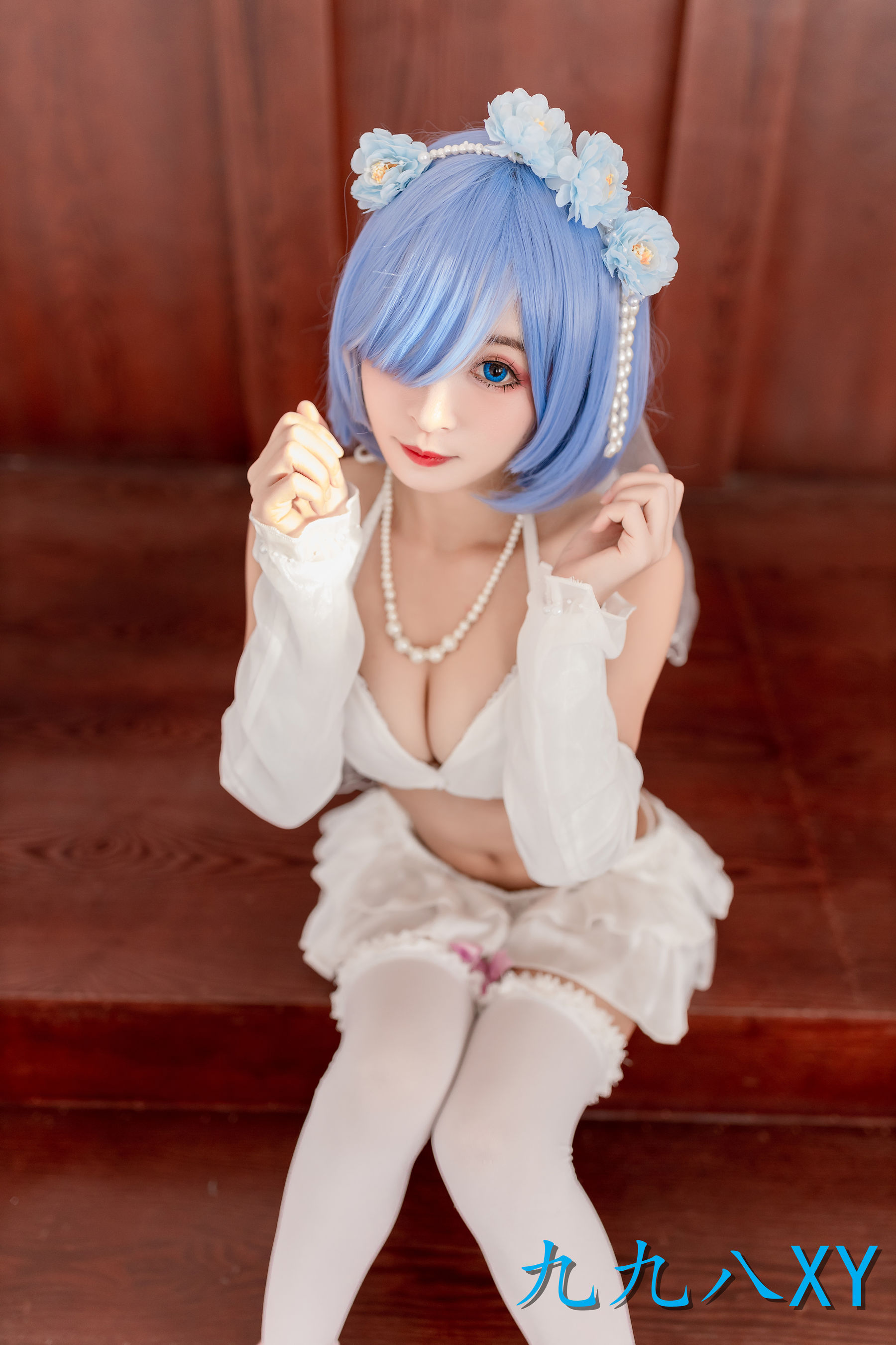动漫博主九九八XY - 蕾姆花嫁第1张