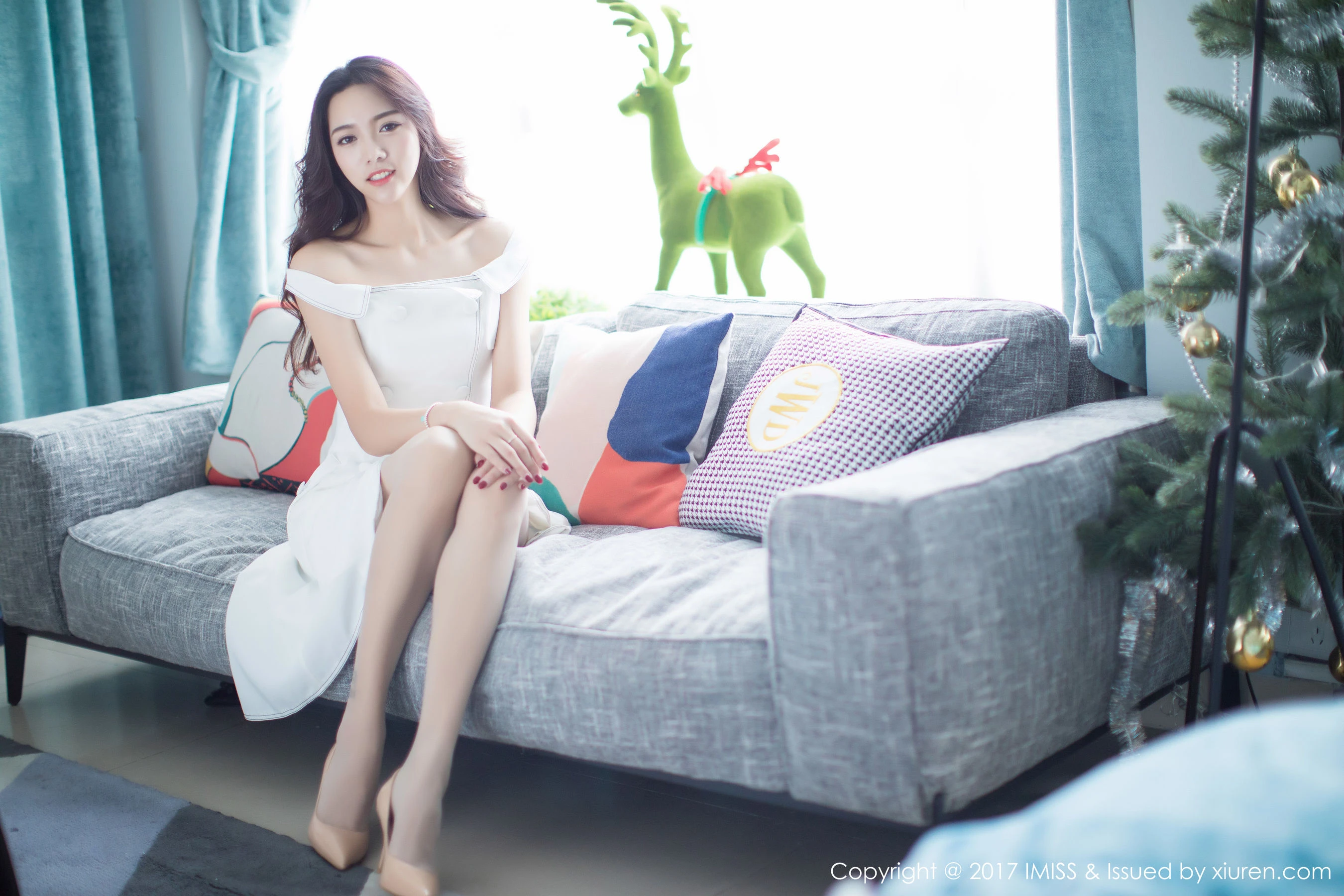  新人模特嫣儿 爱蜜社 VOL.174第2张