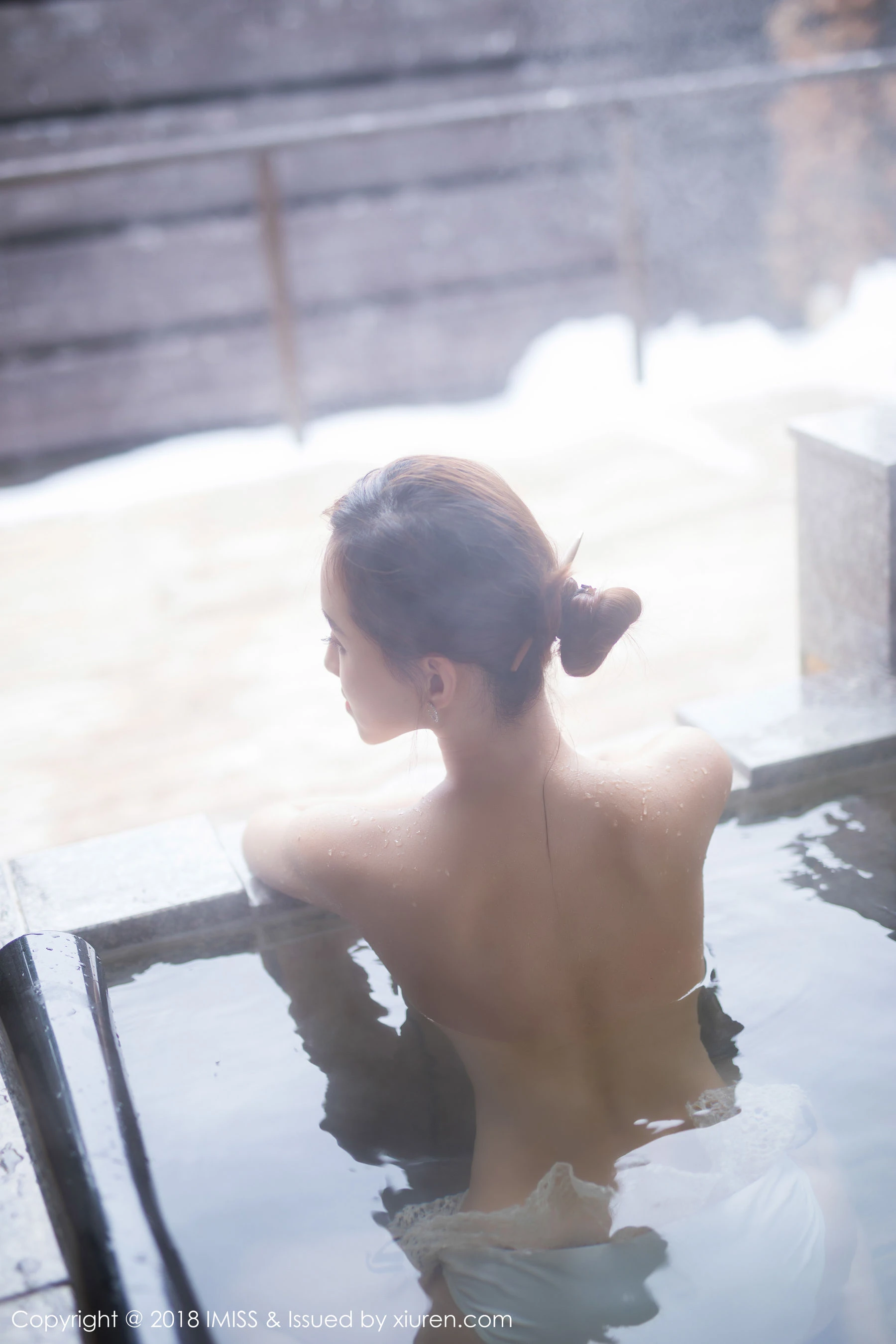  模特猫宝《眼镜职业黑丝OL》 爱蜜社IMiss Vol.235第18张