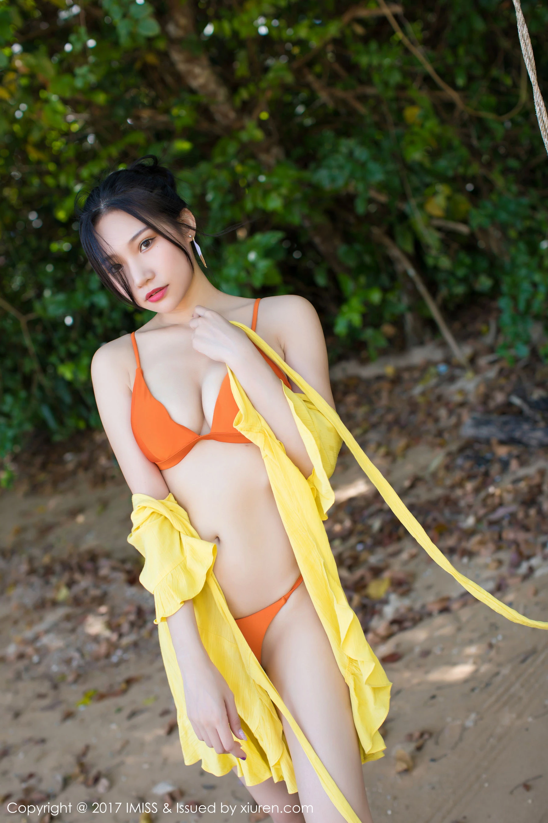  小狐狸Sica《甲米旅拍》比基尼湿身系列 爱蜜社IMiss VOL.202第15张