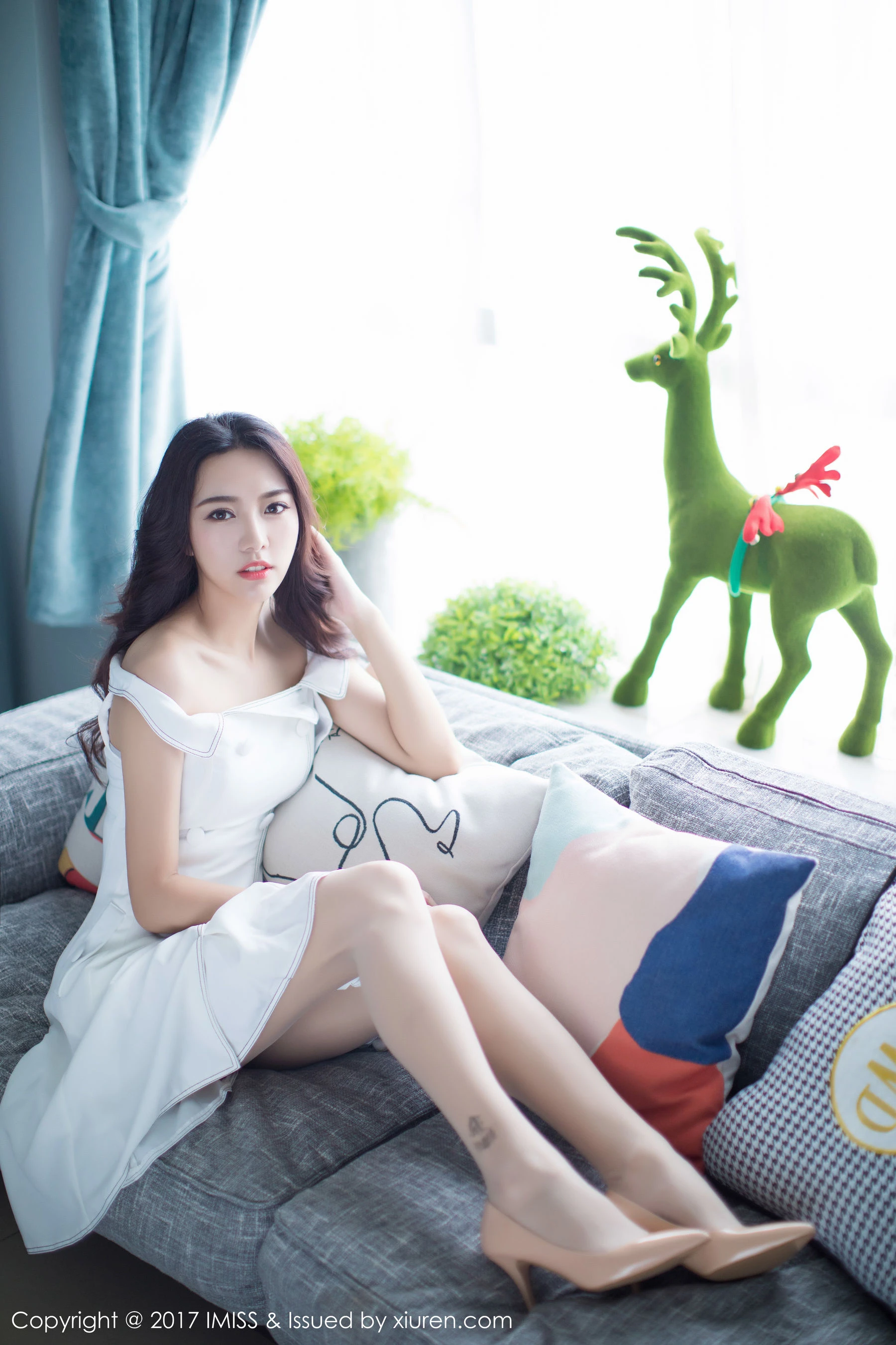  新人模特嫣儿 爱蜜社 VOL.174第3张