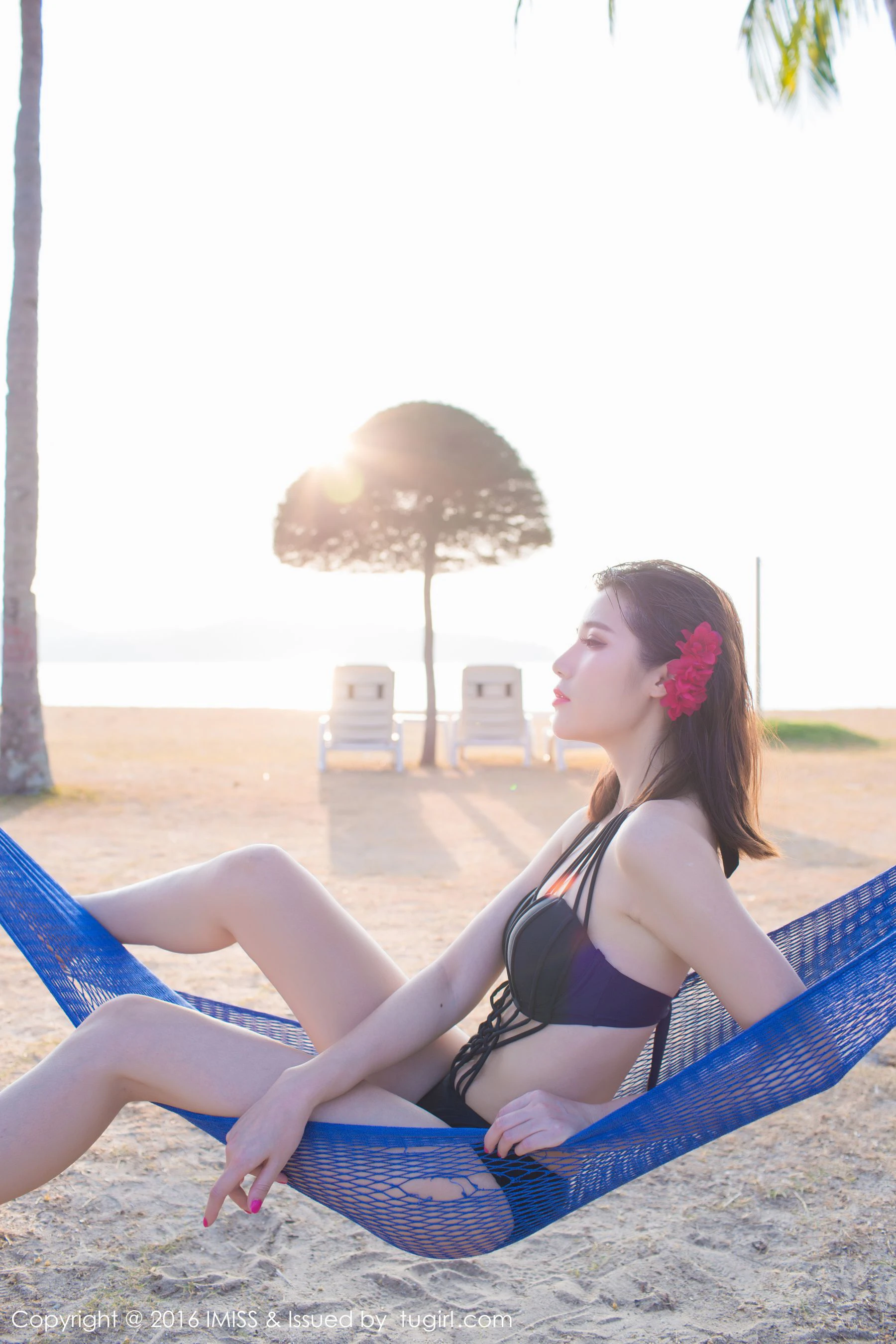 Sandy陈天扬《花仙子般比基尼系列》 爱蜜社IMiss Vol.087第9张