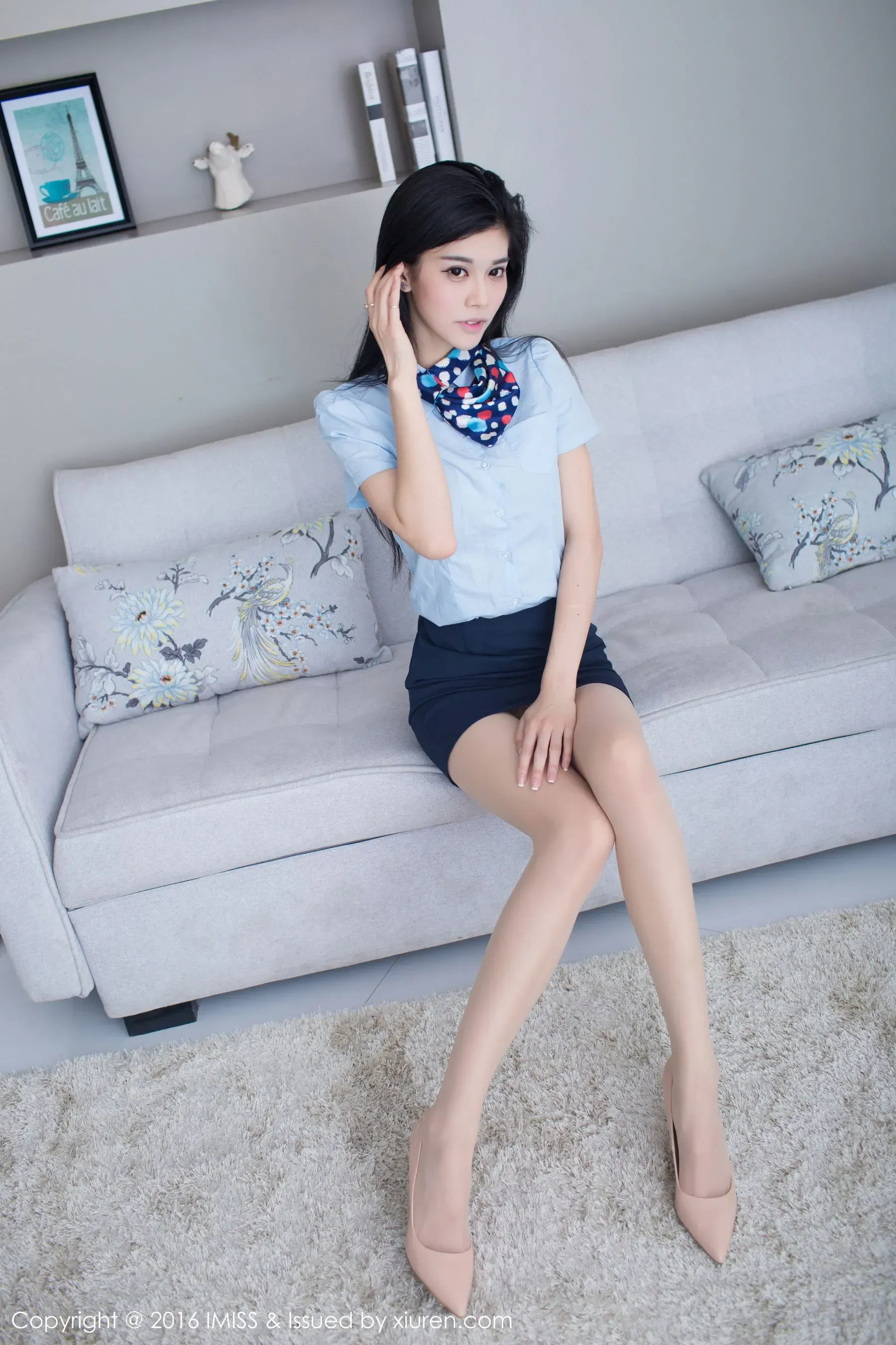  Panadol雅《女仆装+OL装》 爱蜜社IMiss Vol.099第17张