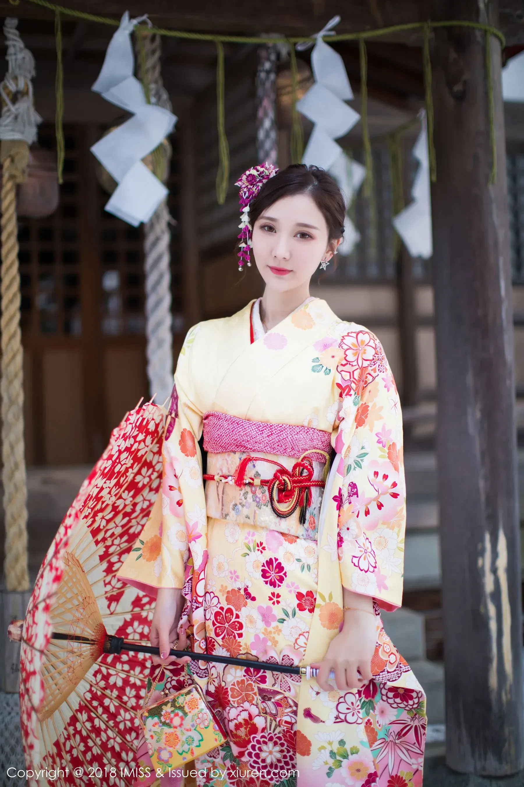  淼淼萌萌哒《北海道旅拍》 爱蜜社IMiss Vol.242第9张