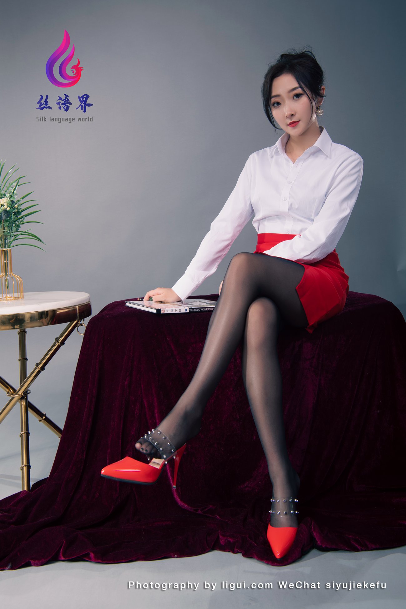 [Ligui丽柜]2022.04.27《那一抹红色》愉心第16张