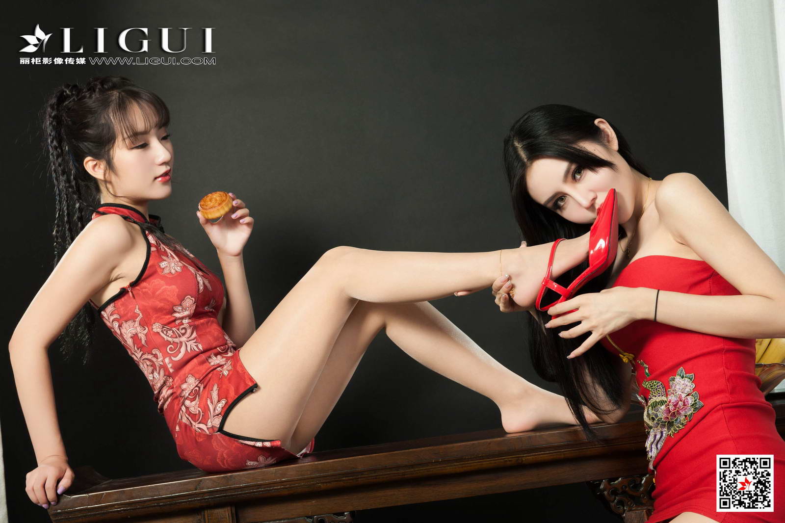 Ligui丽柜 2020.09.30《双生花》-佳月沁香莲第28张