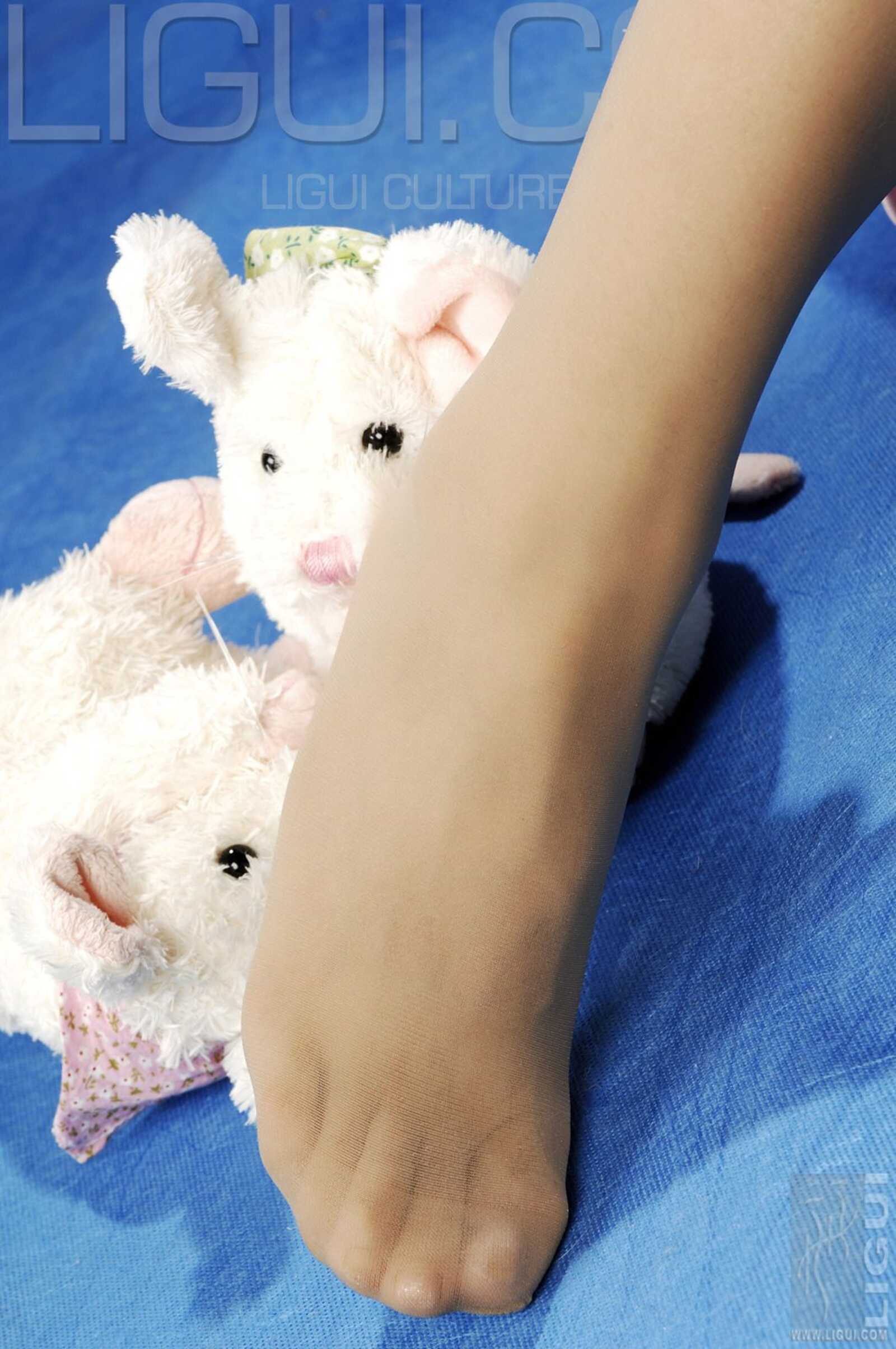 [丽柜LiGui] Model 凱咪《兩隻幸福的小老鼠》丝足写第7张