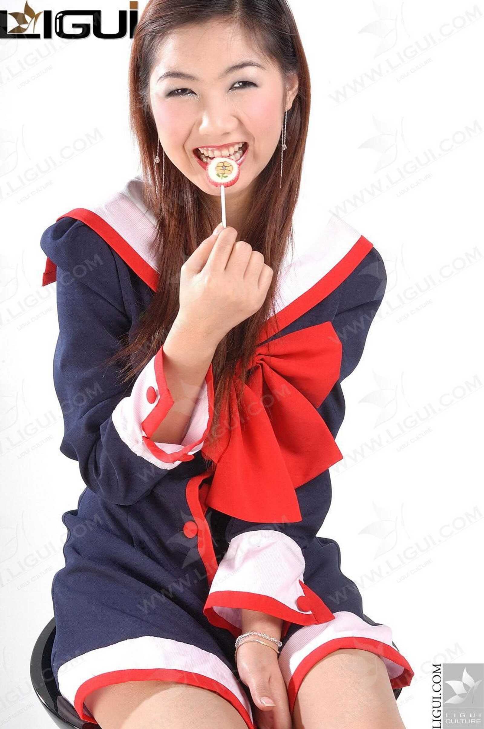 Model 丝丝《学生年代的青春幻想》 [丽柜LiGui] 丝第8张