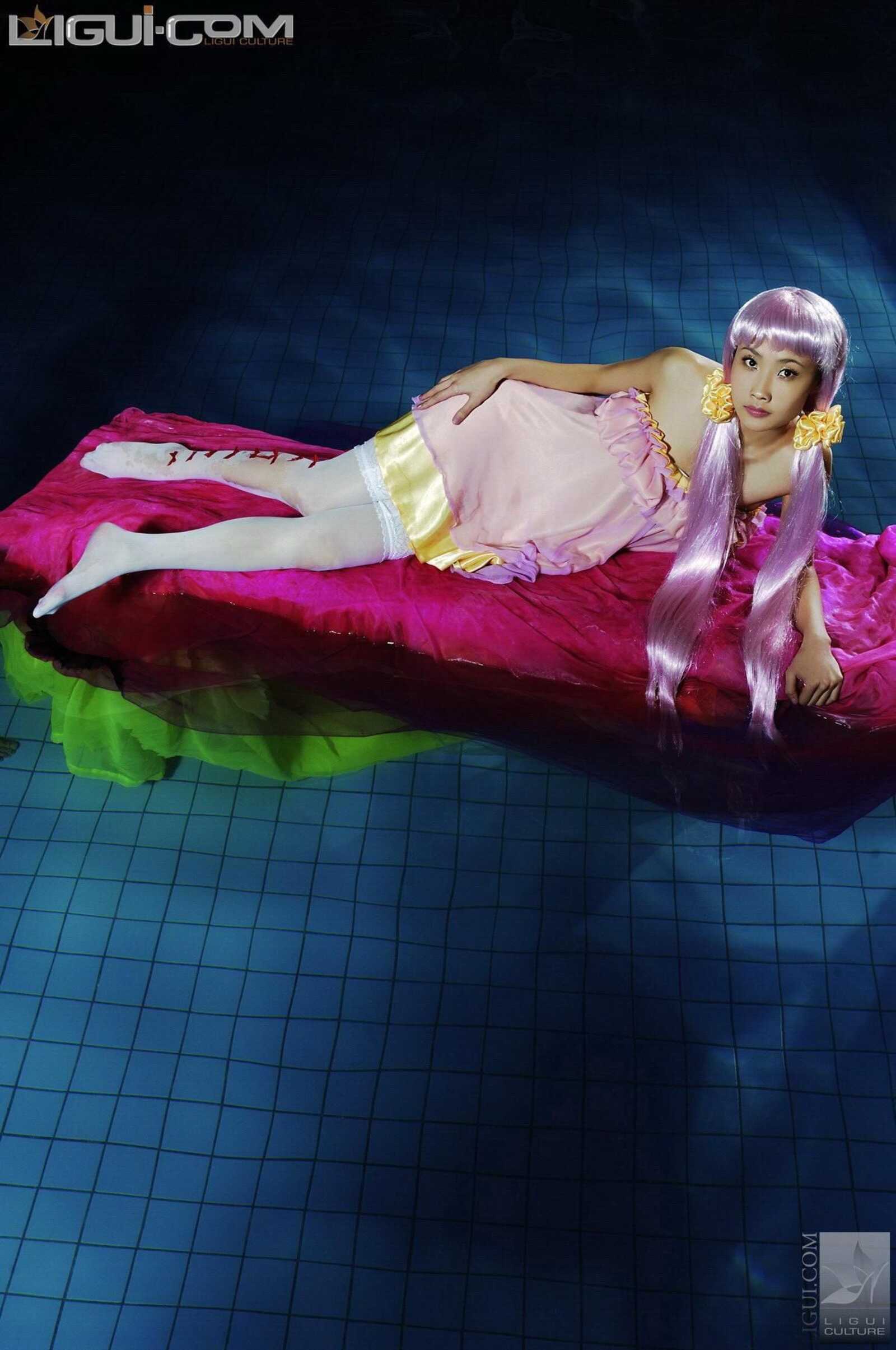 Model 马鑫茹《人鱼的梦想》 [丽柜LiGui] 丝足写真第2张