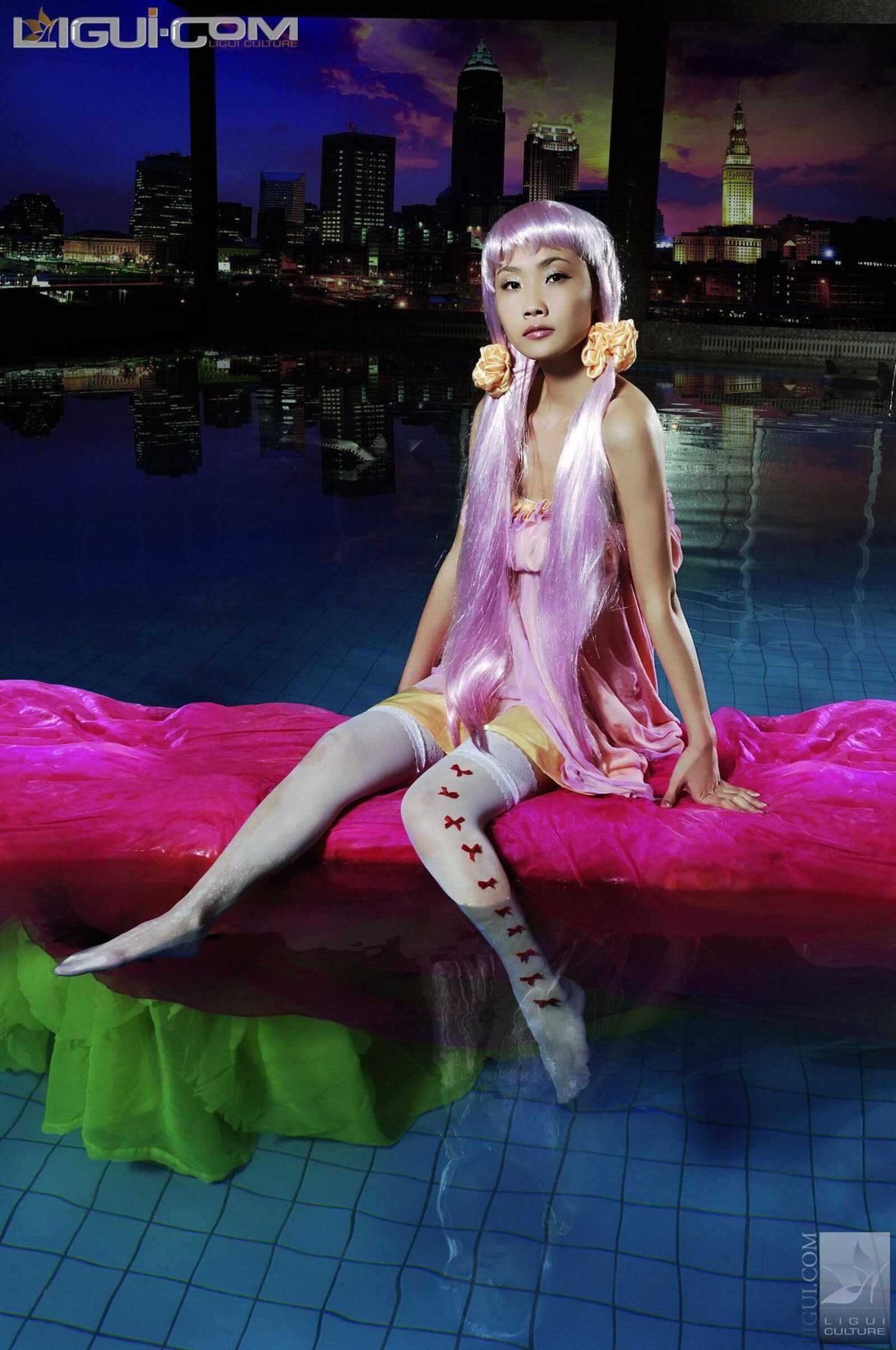 Model 马鑫茹《人鱼的梦想》 [丽柜LiGui] 丝足写真第2张