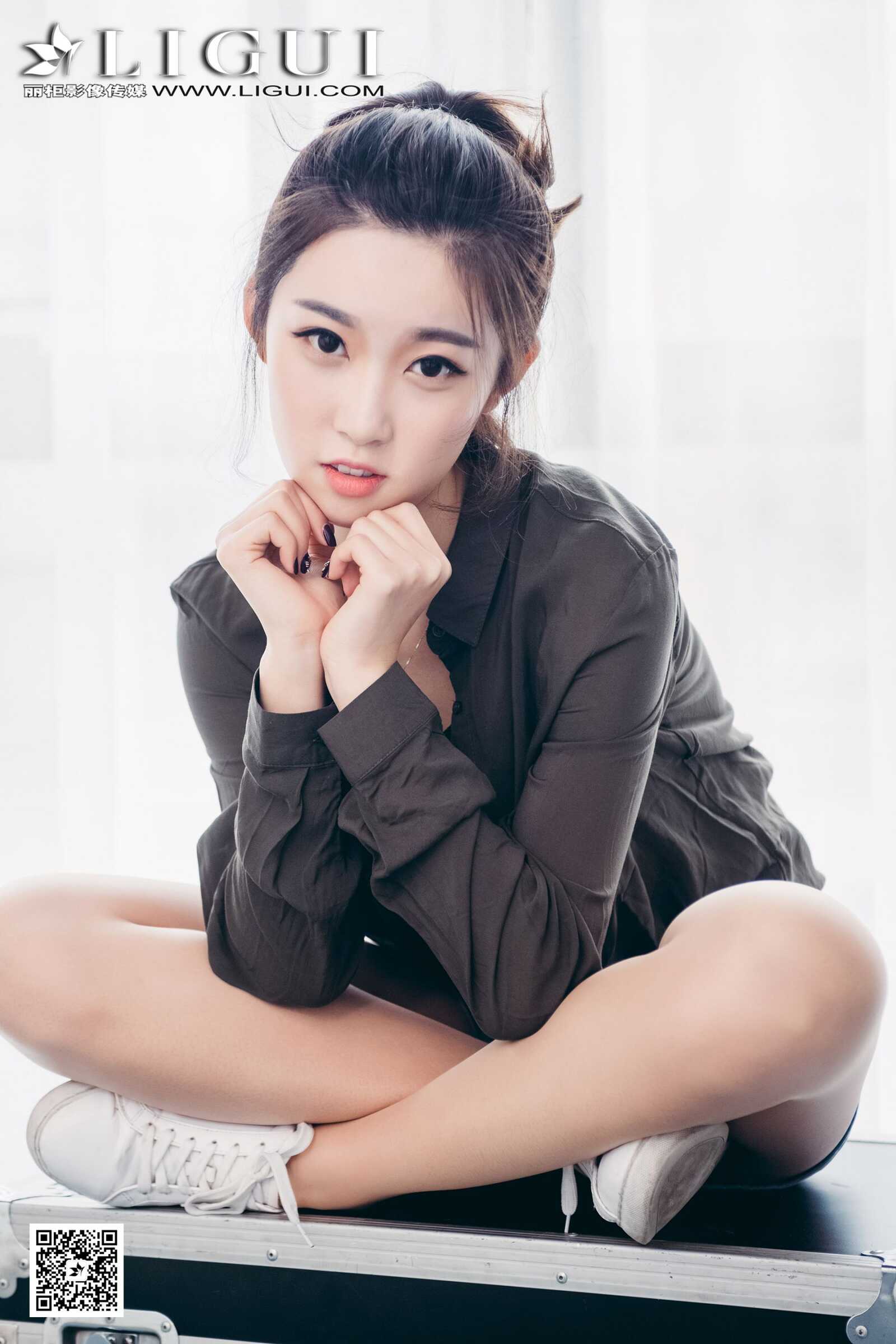Model 筱筱《甜美热裤少女》 [丽柜] 写真集第5张
