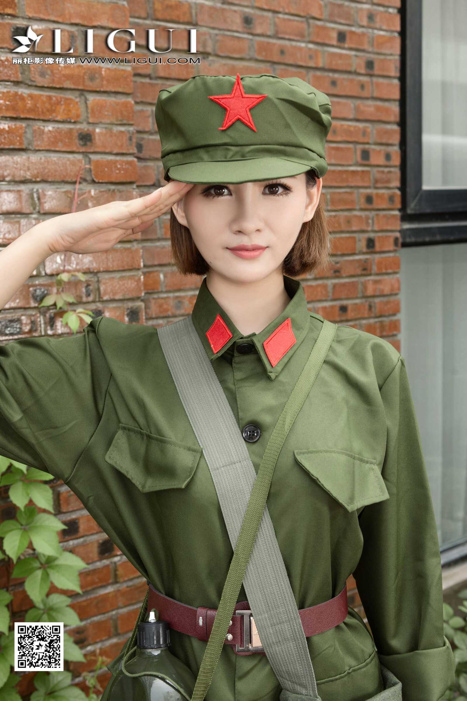 AMY《民国女兵》 [丽柜] 写真集第11张