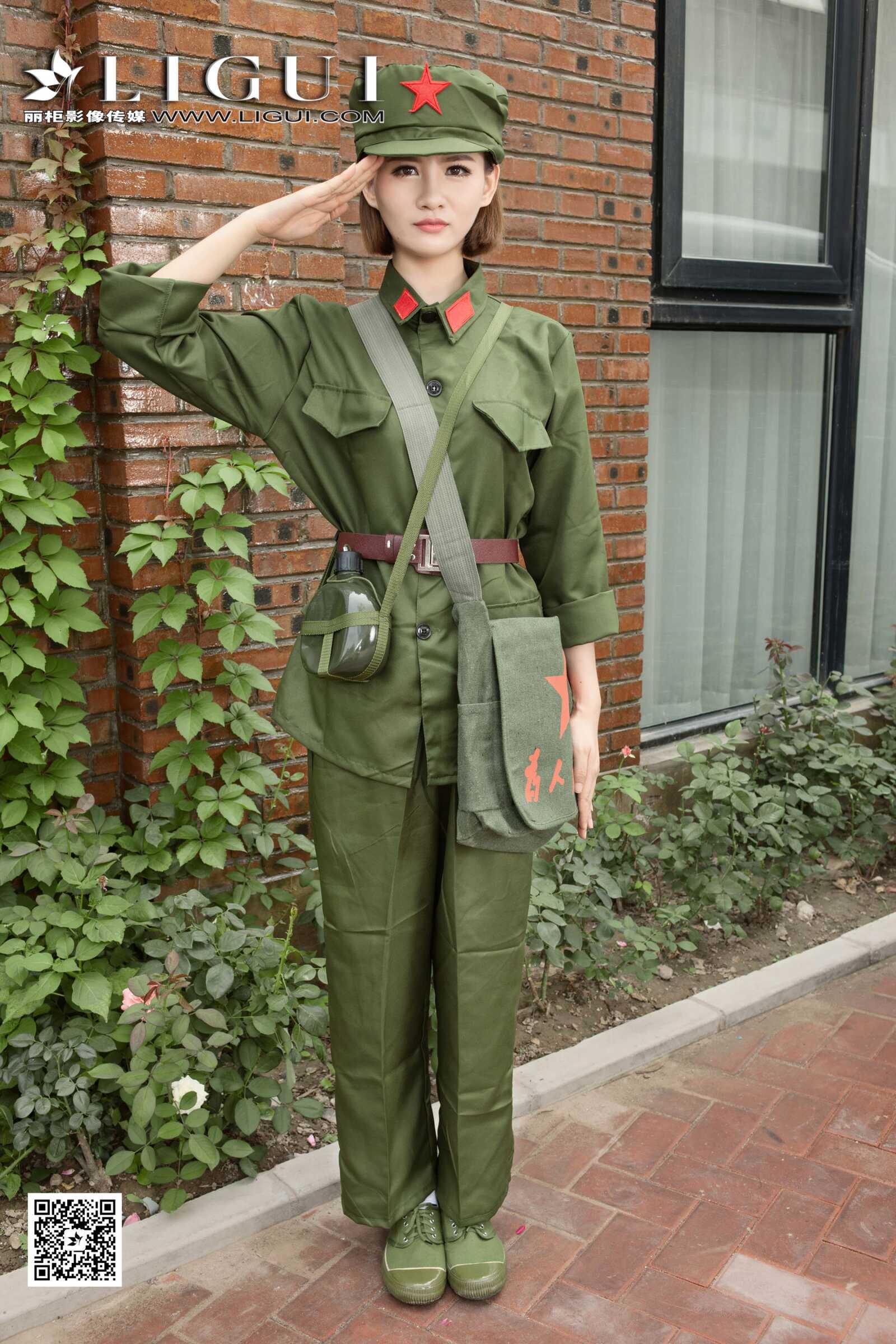 AMY《民国女兵》 [丽柜] 写真集第1张