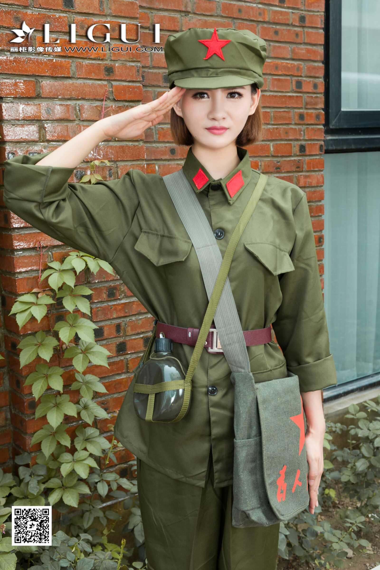 AMY《民国女兵》 [丽柜] 写真集第1张