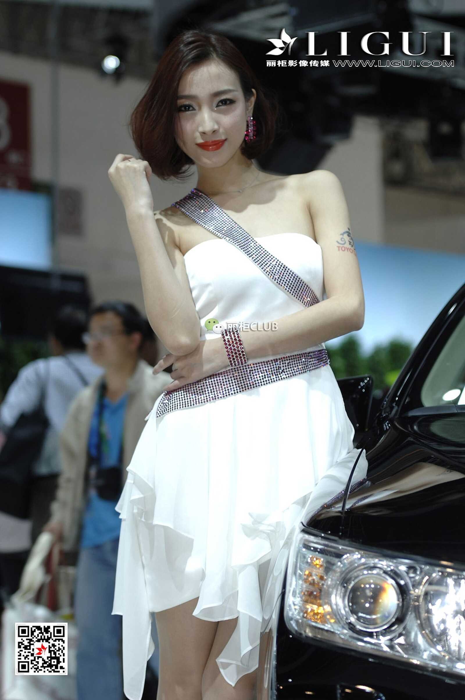 Model 时尚车模《展台车模合辑》 [丽柜Ligui] 写真第16张