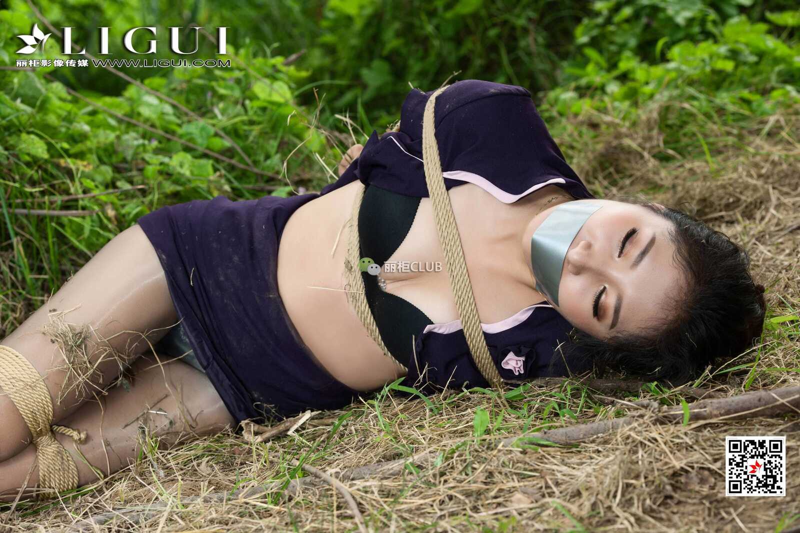 腿模思彤《外拍绳艺人体摄影》 [丽柜LIGUI] 网络第8张