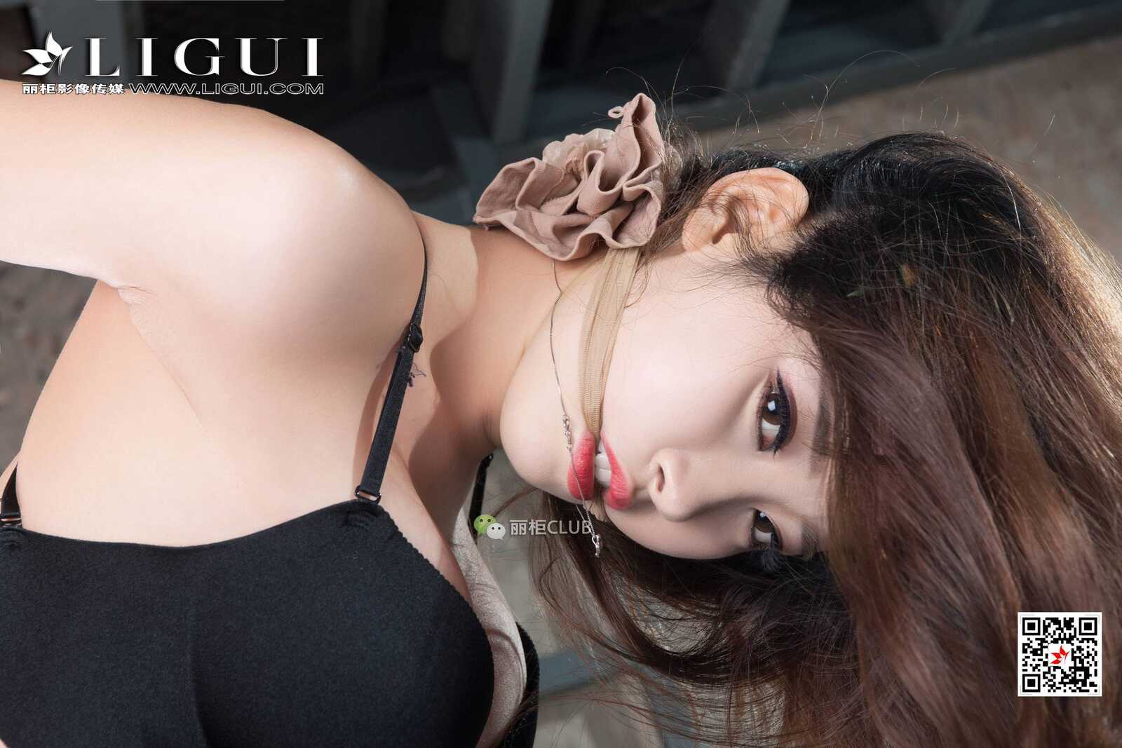 腿模筱筱《丝袜捆绑美束》 [丽柜LIGUI] 网络丽人第2张