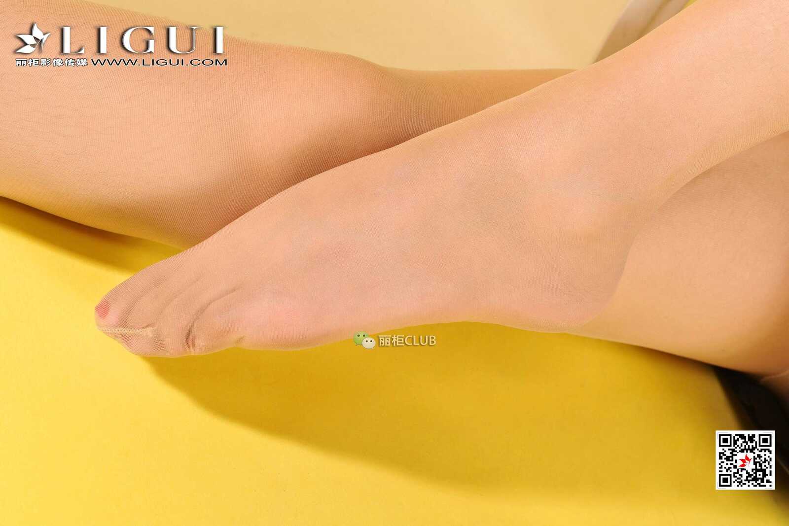 腿模宗一童《高跟OL美足》 [丽柜Ligui] 网络丽人第1张