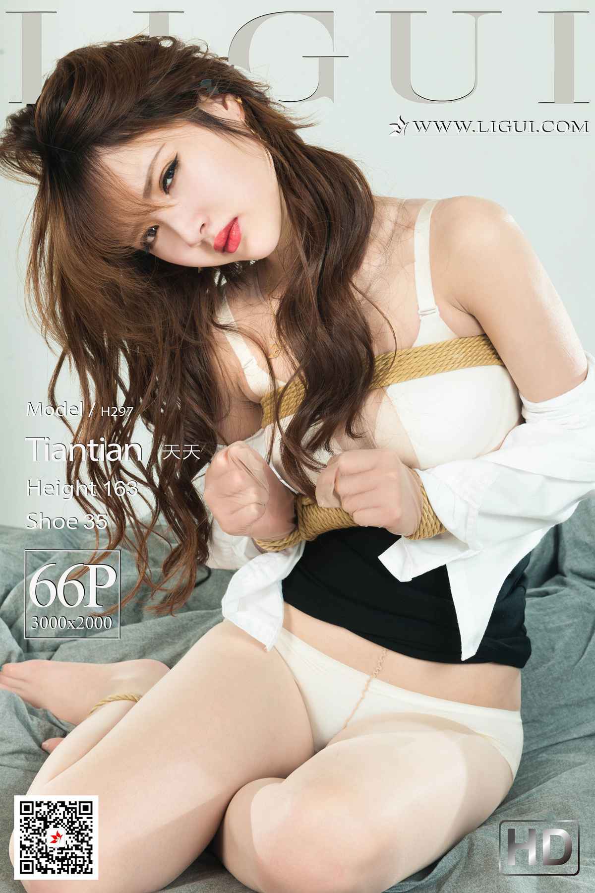 [Ligui丽柜] 2020.11.13 紧缚丽莲 Model 天天 在线浏览第1张