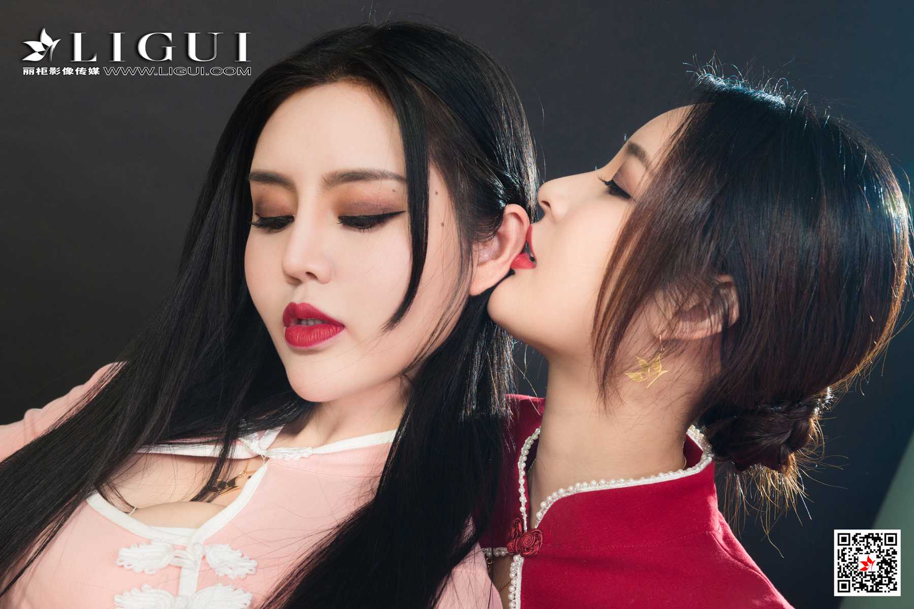 [Ligui丽柜]网络丽人 2021.01.01 Model《双生花- 浪漫迎第22张
