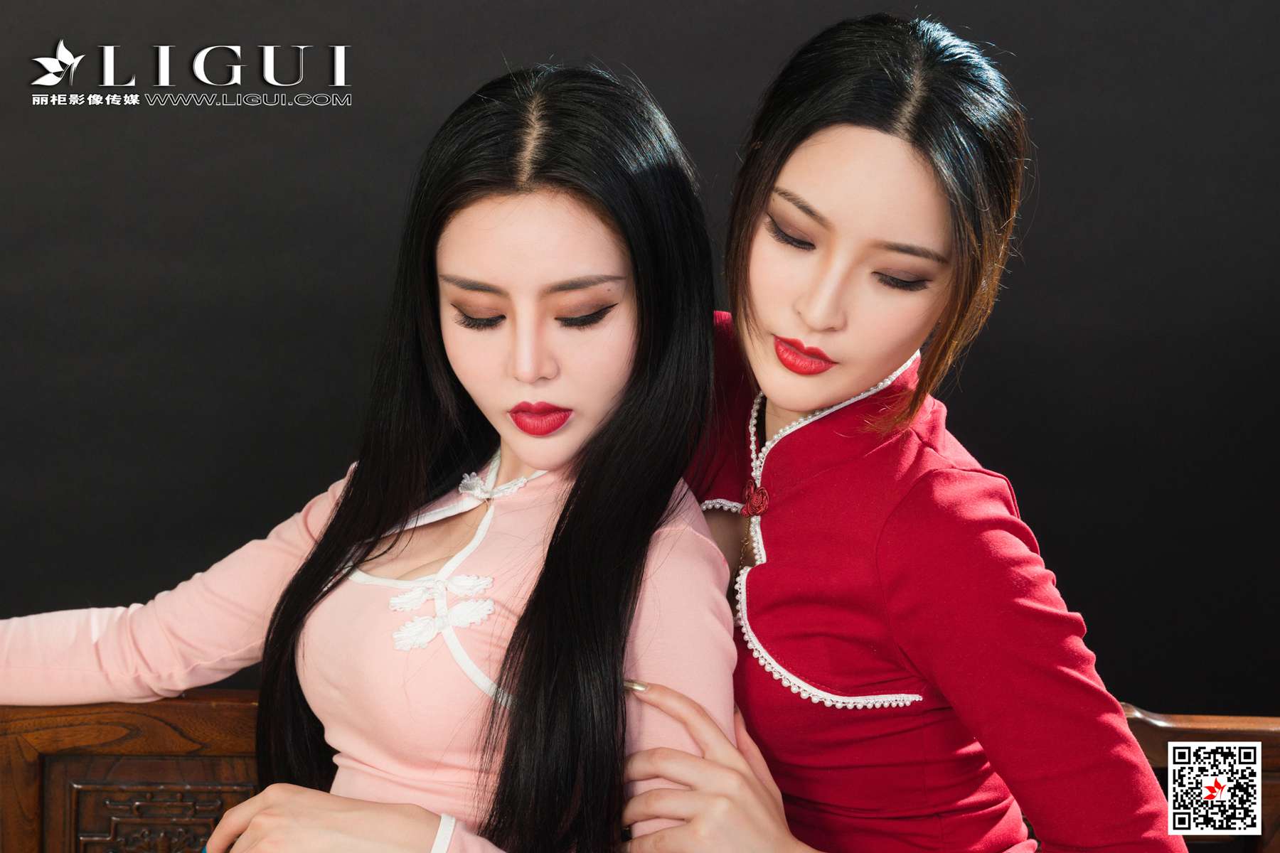 [Ligui丽柜]网络丽人 2021.01.01 Model《双生花- 浪漫迎第20张