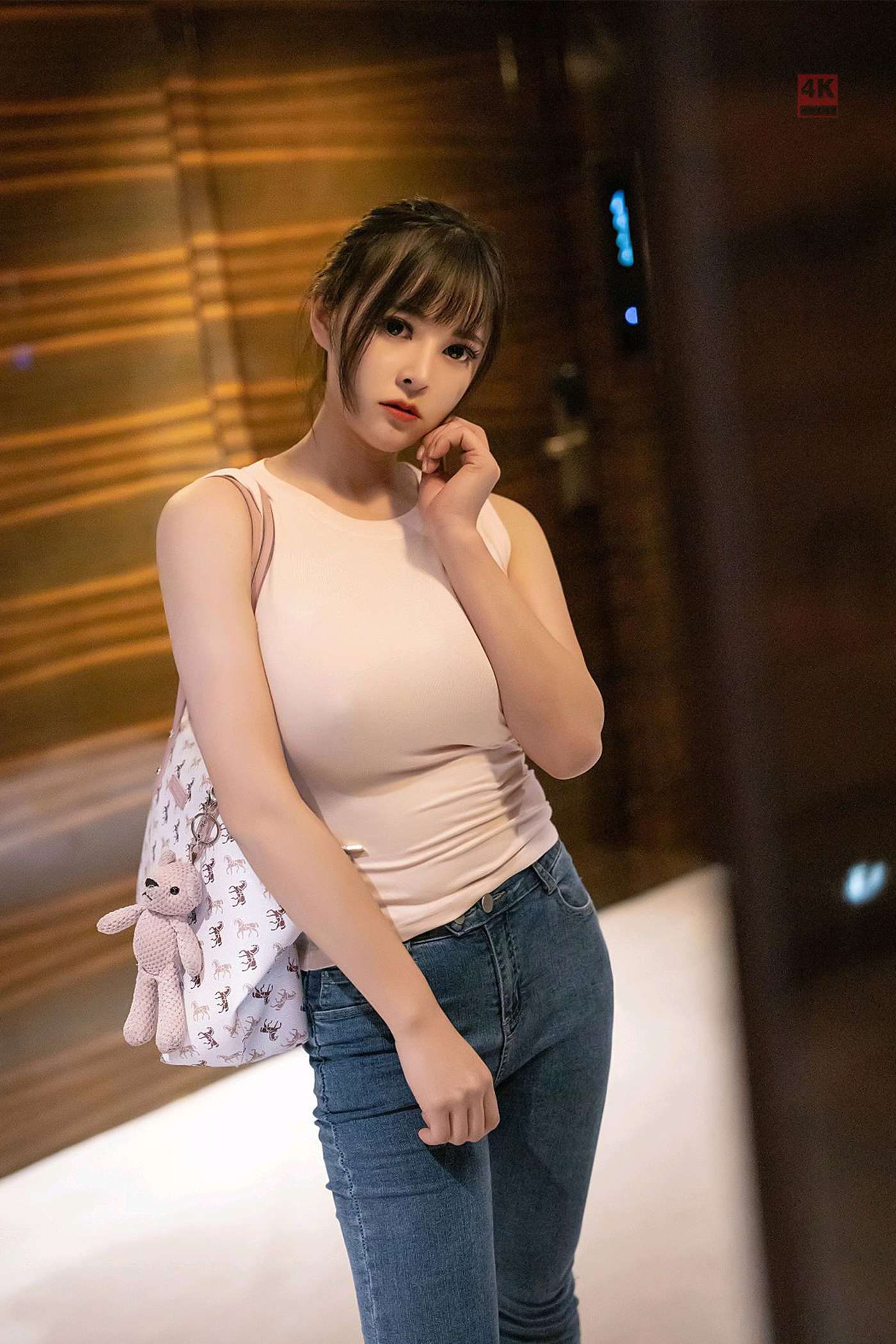 [Ligui丽柜] 2021.04.19《裤里丝》奈沐子 [62P]第7张