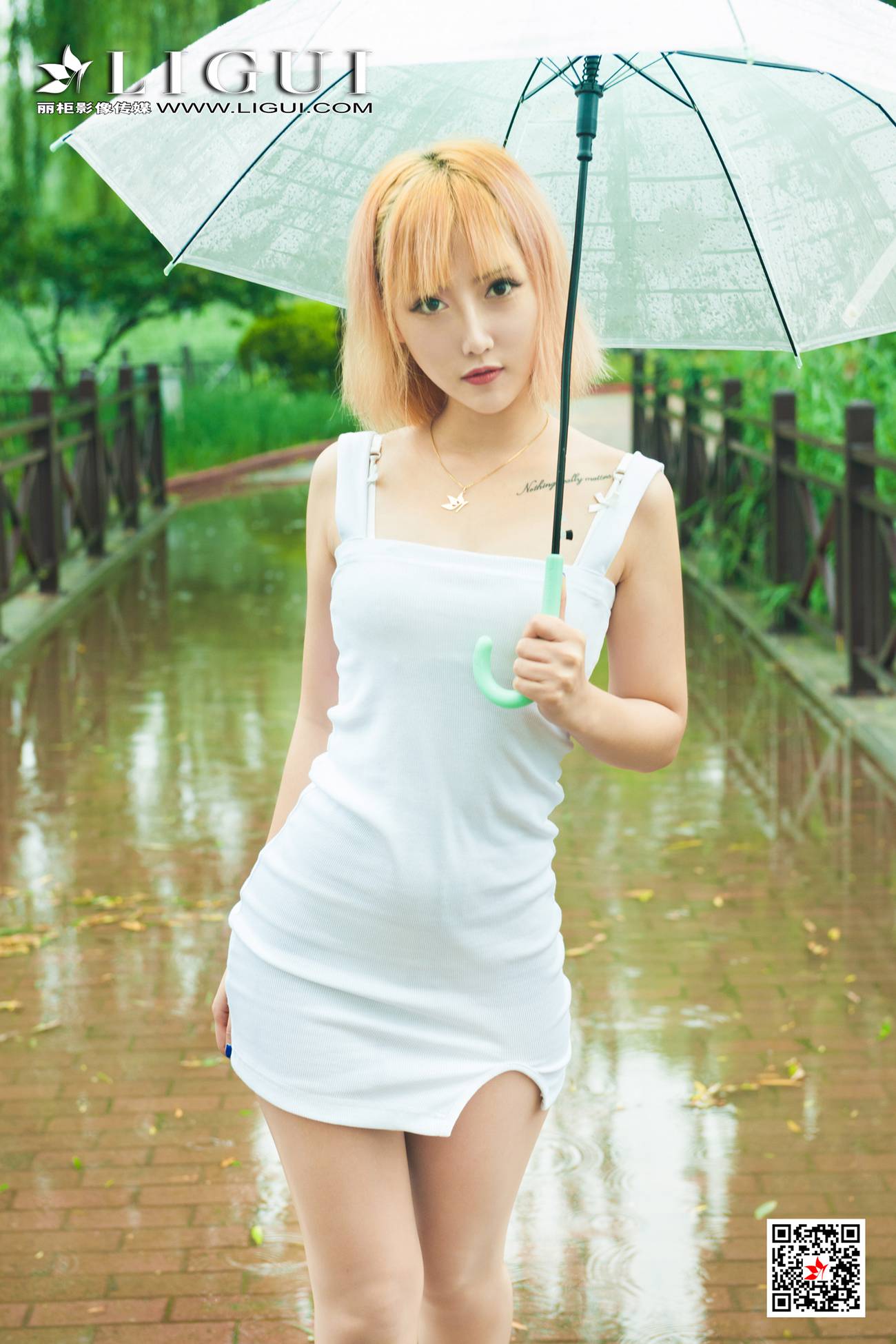 [Ligui丽柜]网络丽人 2021.07.12 Model《雨中漫步》小第4张