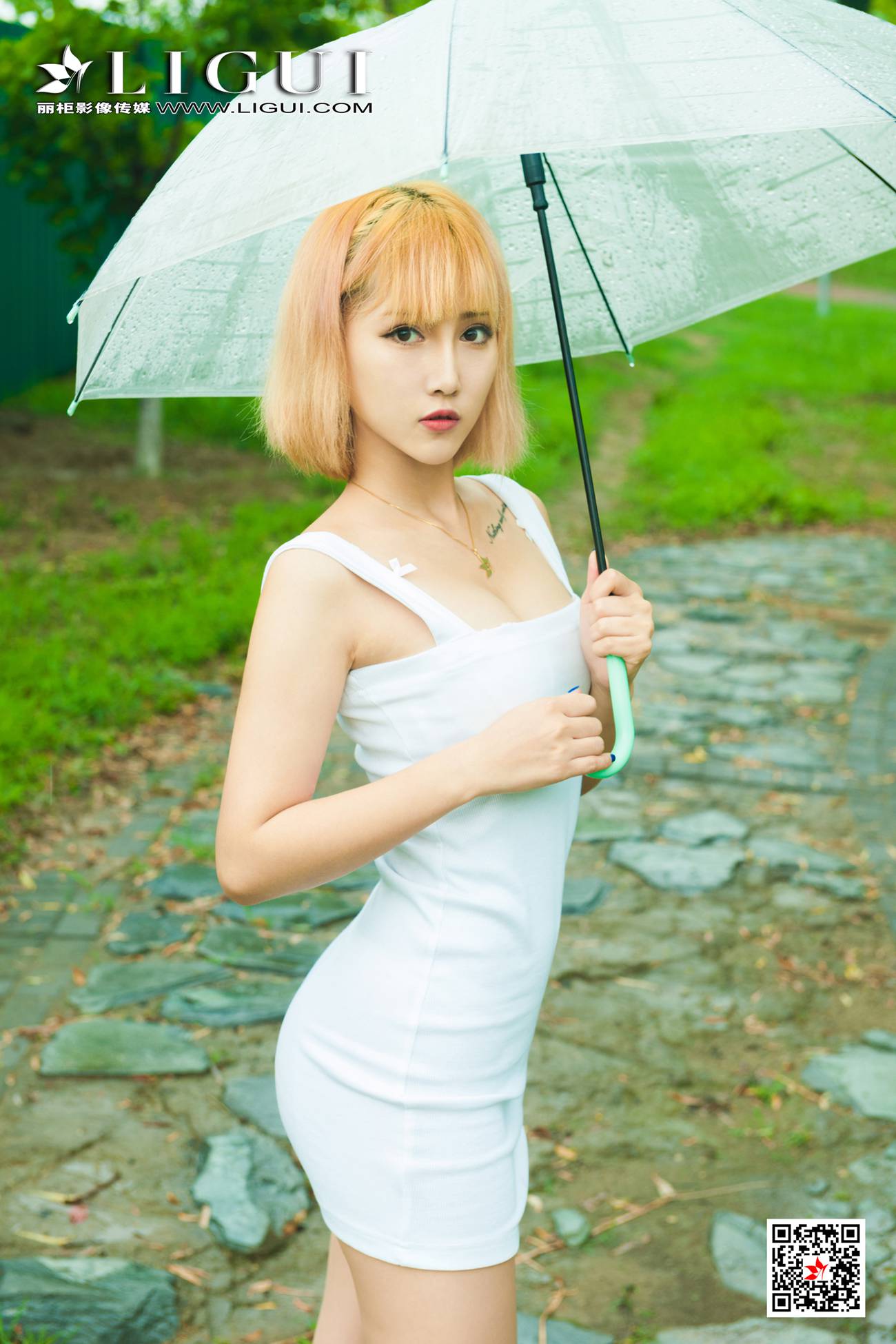 [Ligui丽柜]网络丽人 2021.07.12 Model《雨中漫步》小第2张