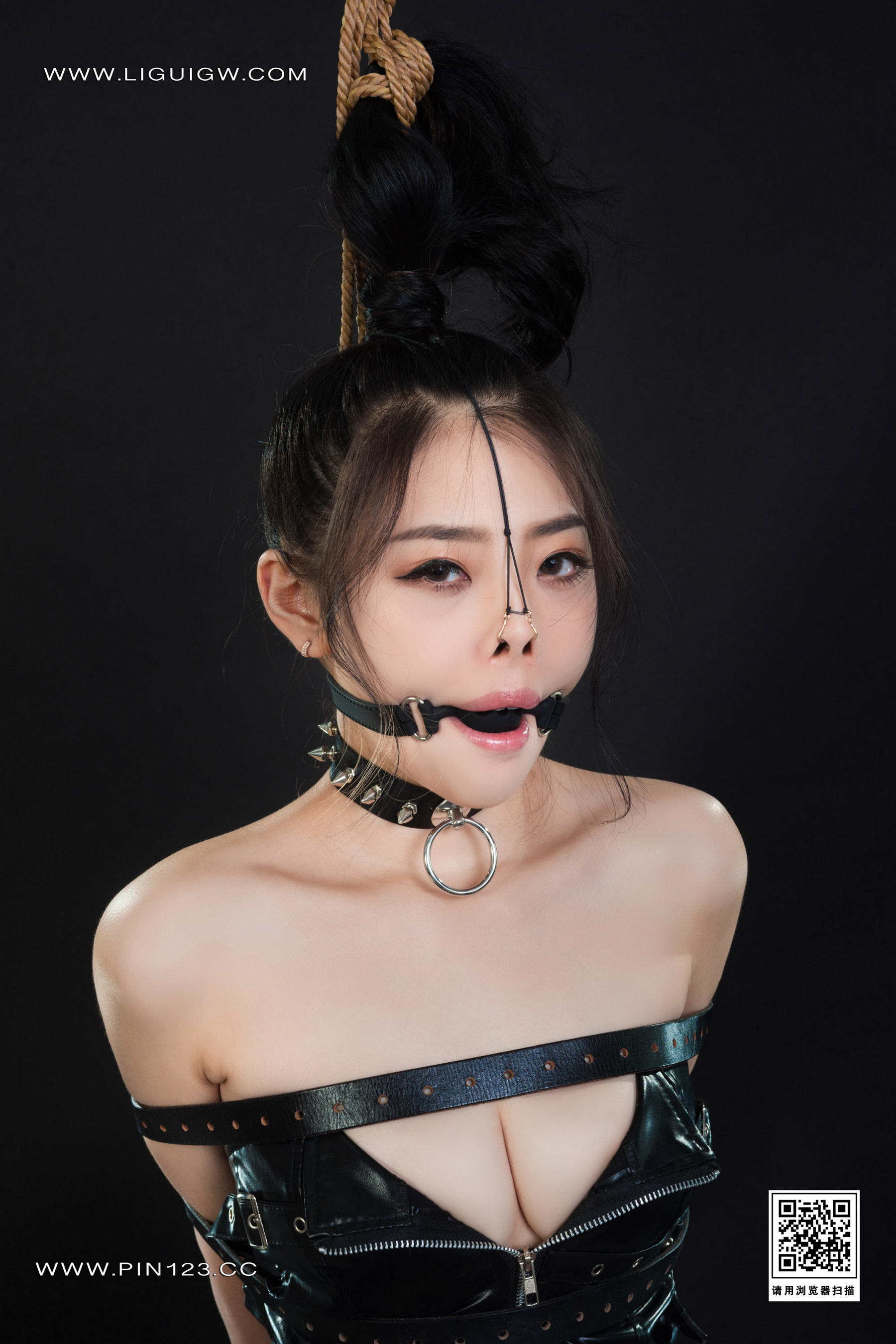 [Ligui丽柜] 2023.10.26《欲女皮缚》小智贤第13张