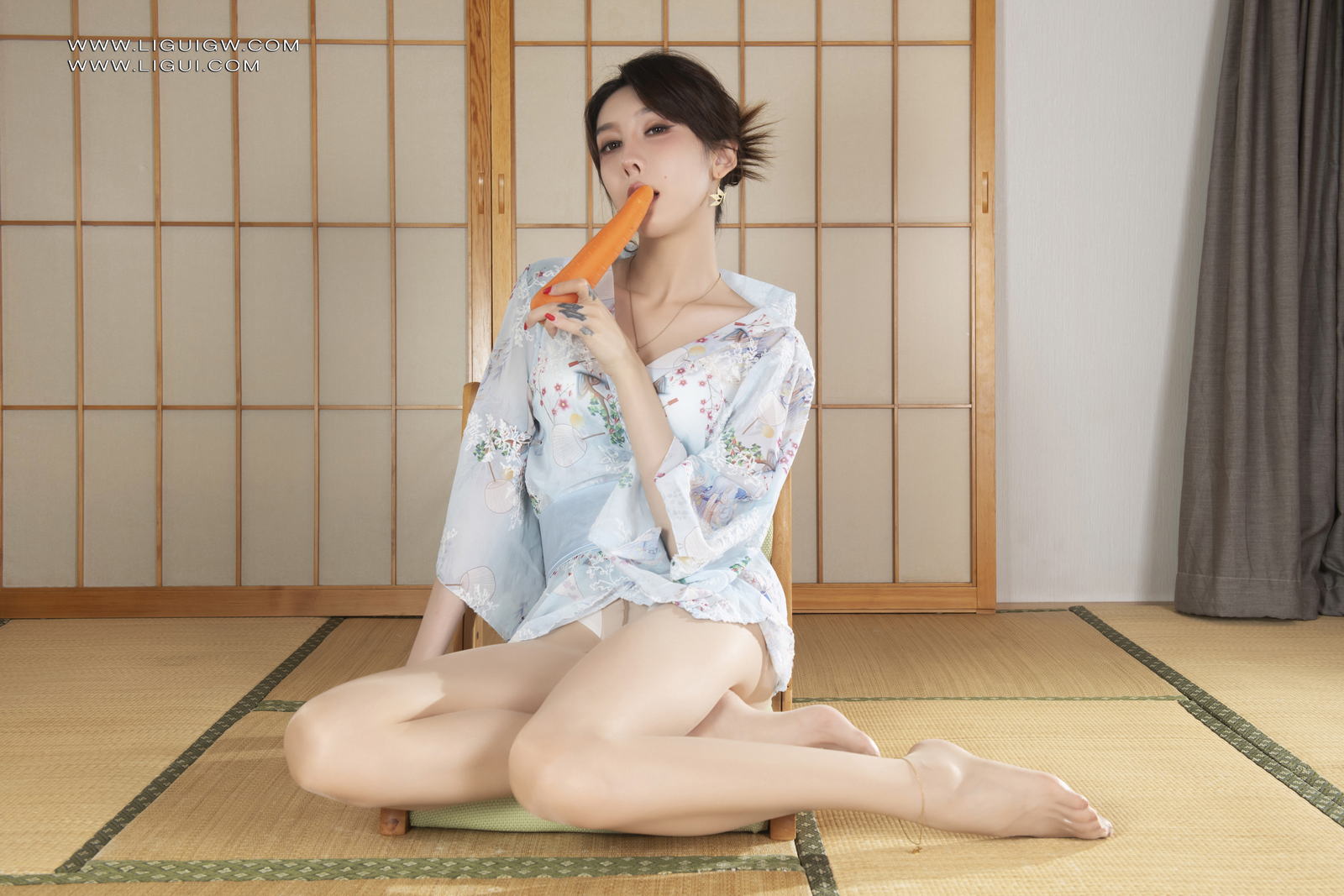 [Ligui丽柜] 2025.03.19 《蔬果间的自我挑逗》兔子第17张