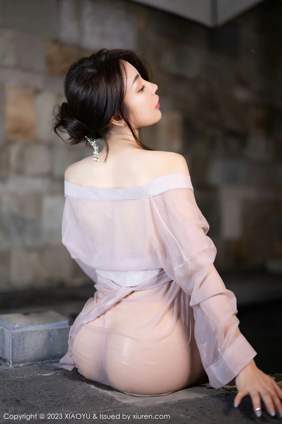  XIAOYU 语画 Vol.1076 徐莉芝Booty 轻透薄纱服饰性感写真 [85P]第18张