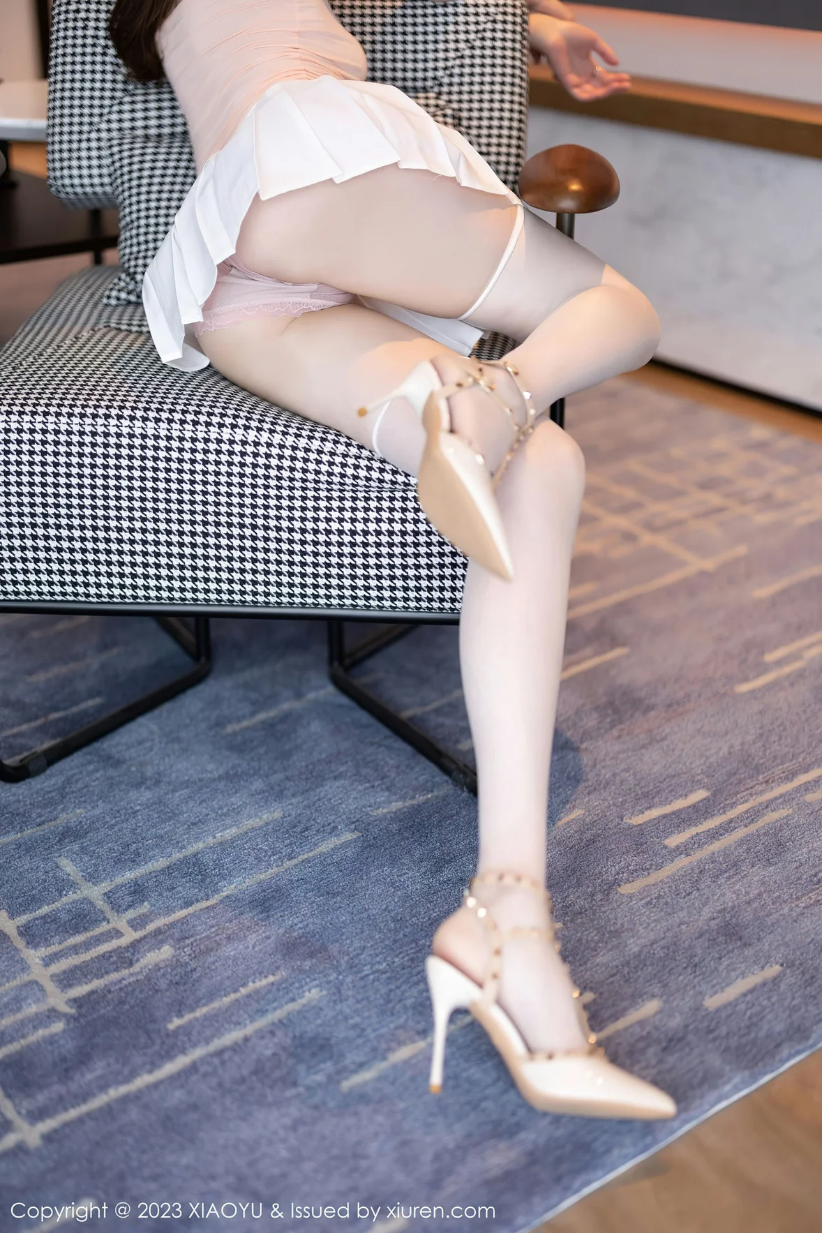  XIAOYU 语画 Vol.1069 梦心玥 诱人白色丝袜性感写真1 [86P]第12张