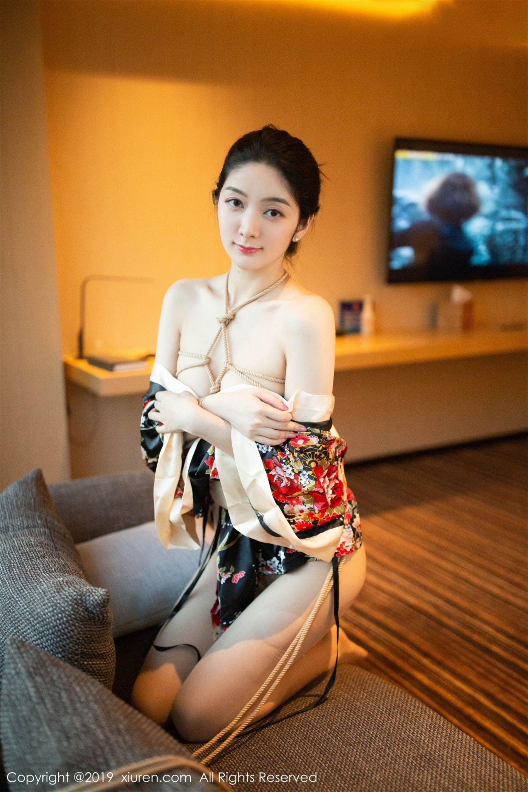 XiuRen 秀人网 No.1444 Angela喜欢猫第10张